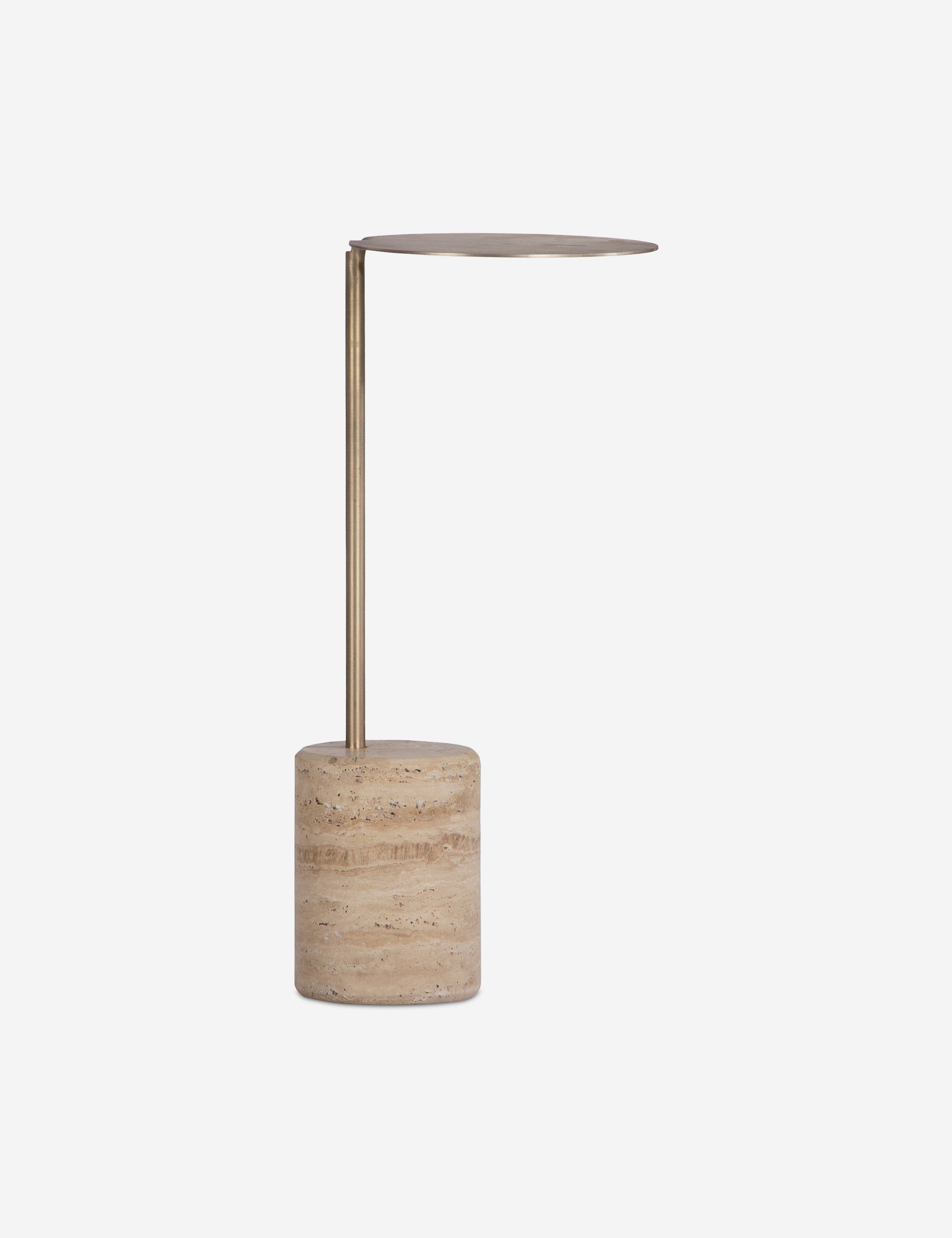 Modern Onda Side Table - Small End Table with Storage Shelf for Living Room, Bedroom, or Office - Perfect for Holding Drinks, Books, and Decor