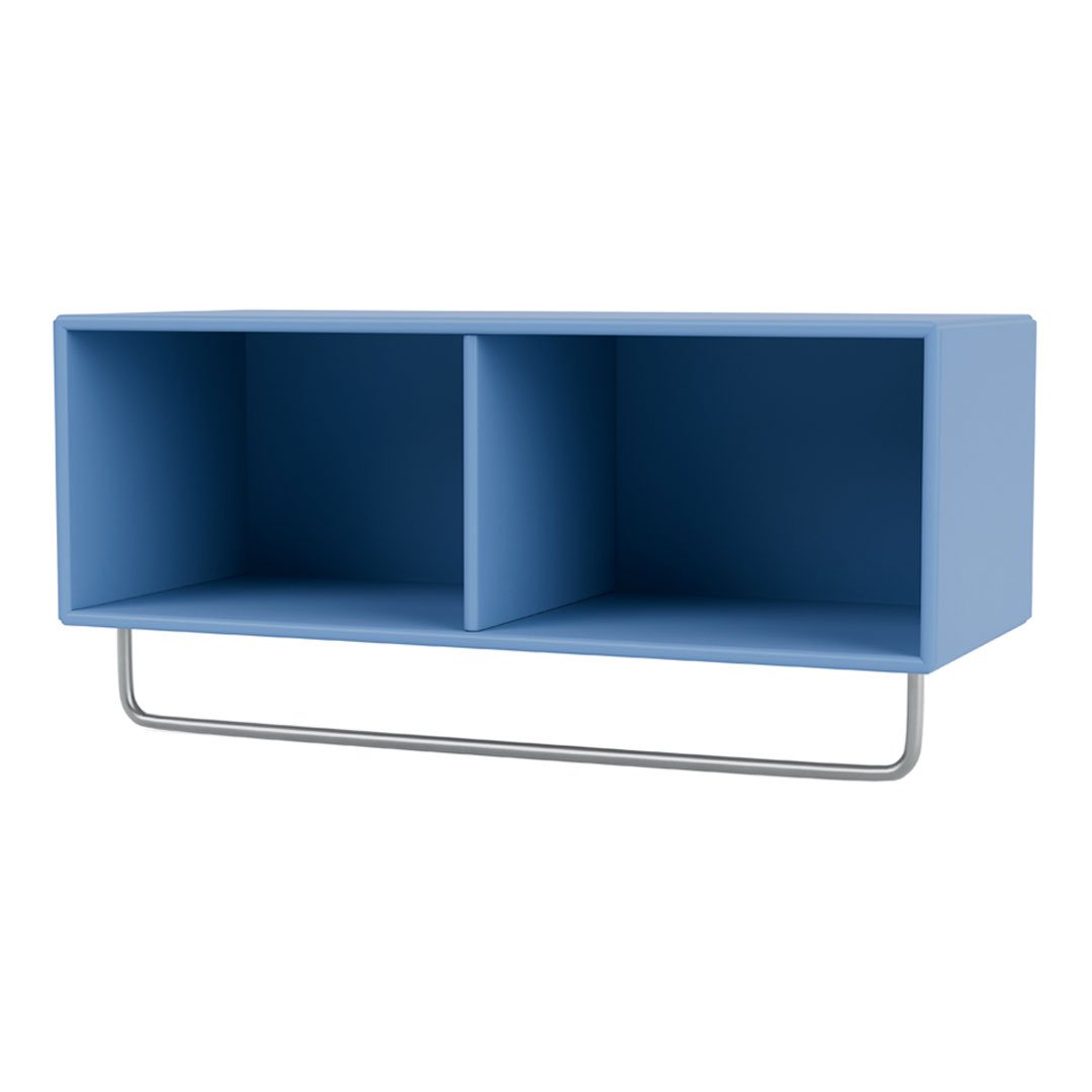 Wall Mounted Coat Shelf with Clothes Rack - Space Saving Entryway Organizer for Coats, Hats & Accessories | Perfect for Hallway, Mudroom & Closet Organization