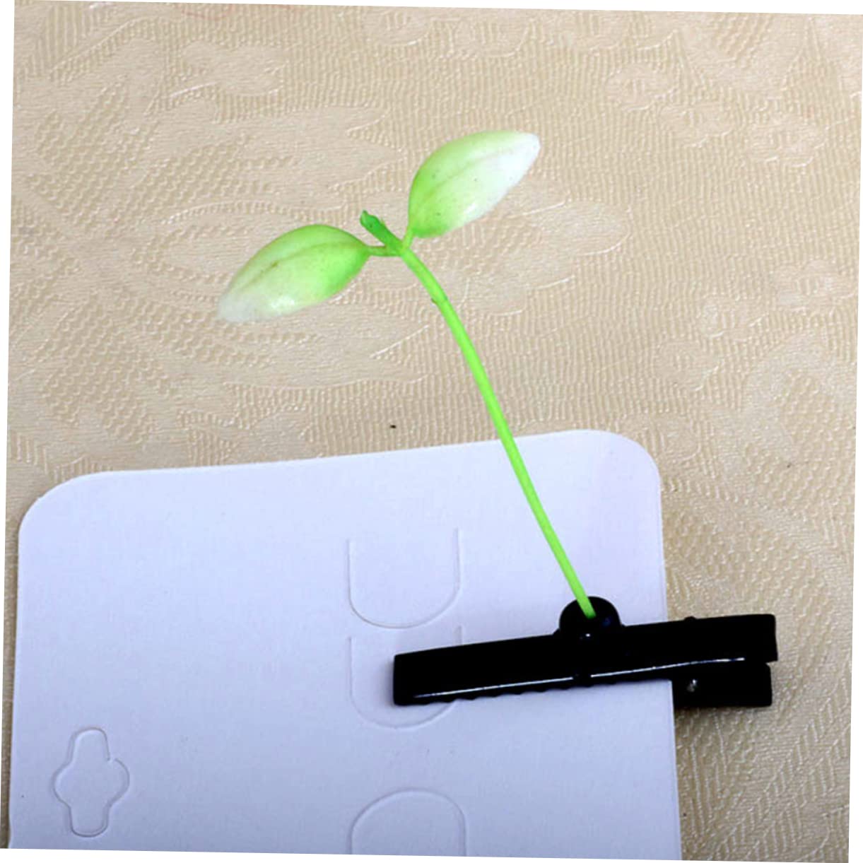 50pcs Bean Sprout Hair Clips for Girls & Boys - Cute Hair Accessories for Kids 8-12 - School & Party Use