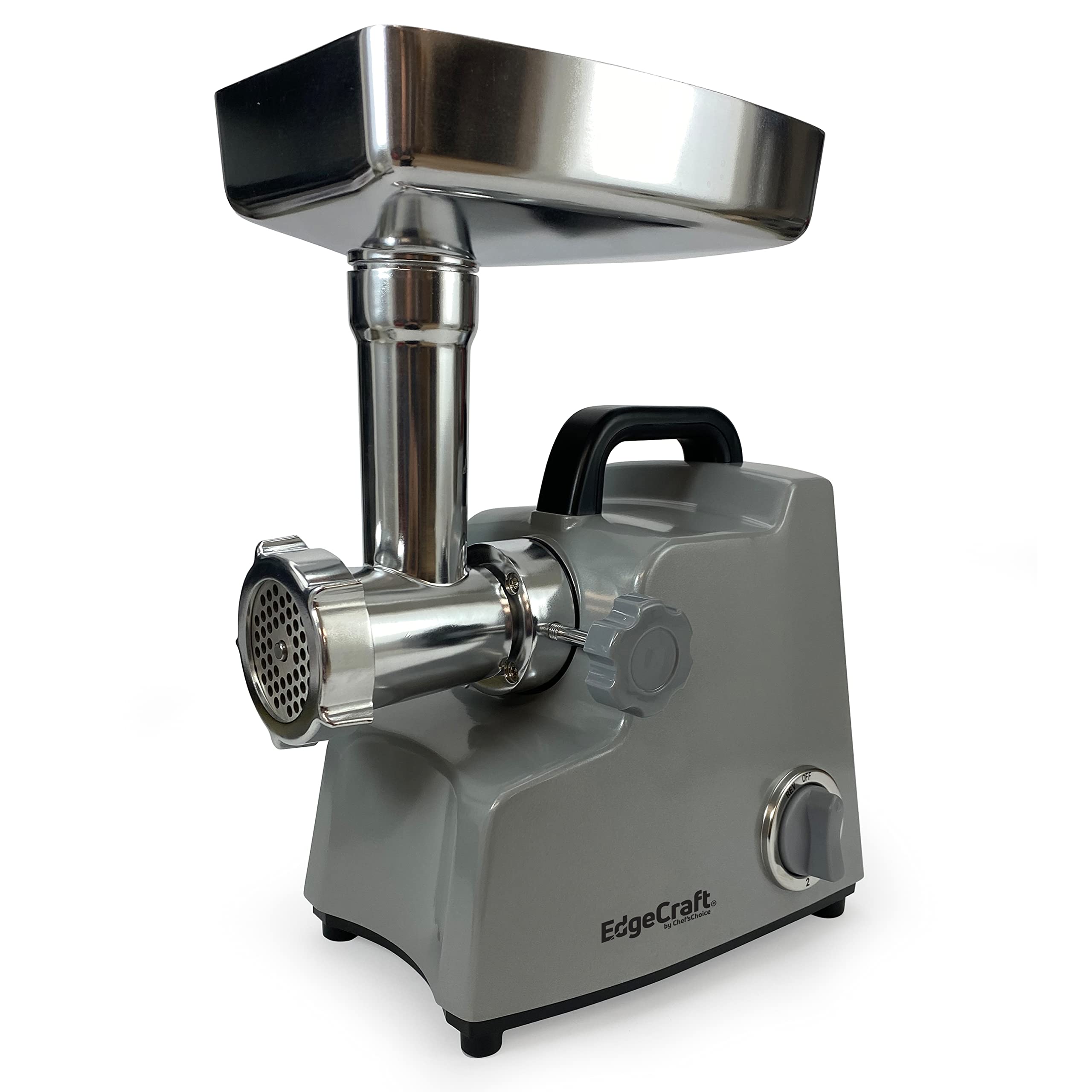400-Watt Professional Meat Grinder with Reverse Function - 3 Grinding Plates & Sausage Stuffer Kit - Heavy Duty Electric Food Processor for Home Kitchen, BBQ, and Sausage Making