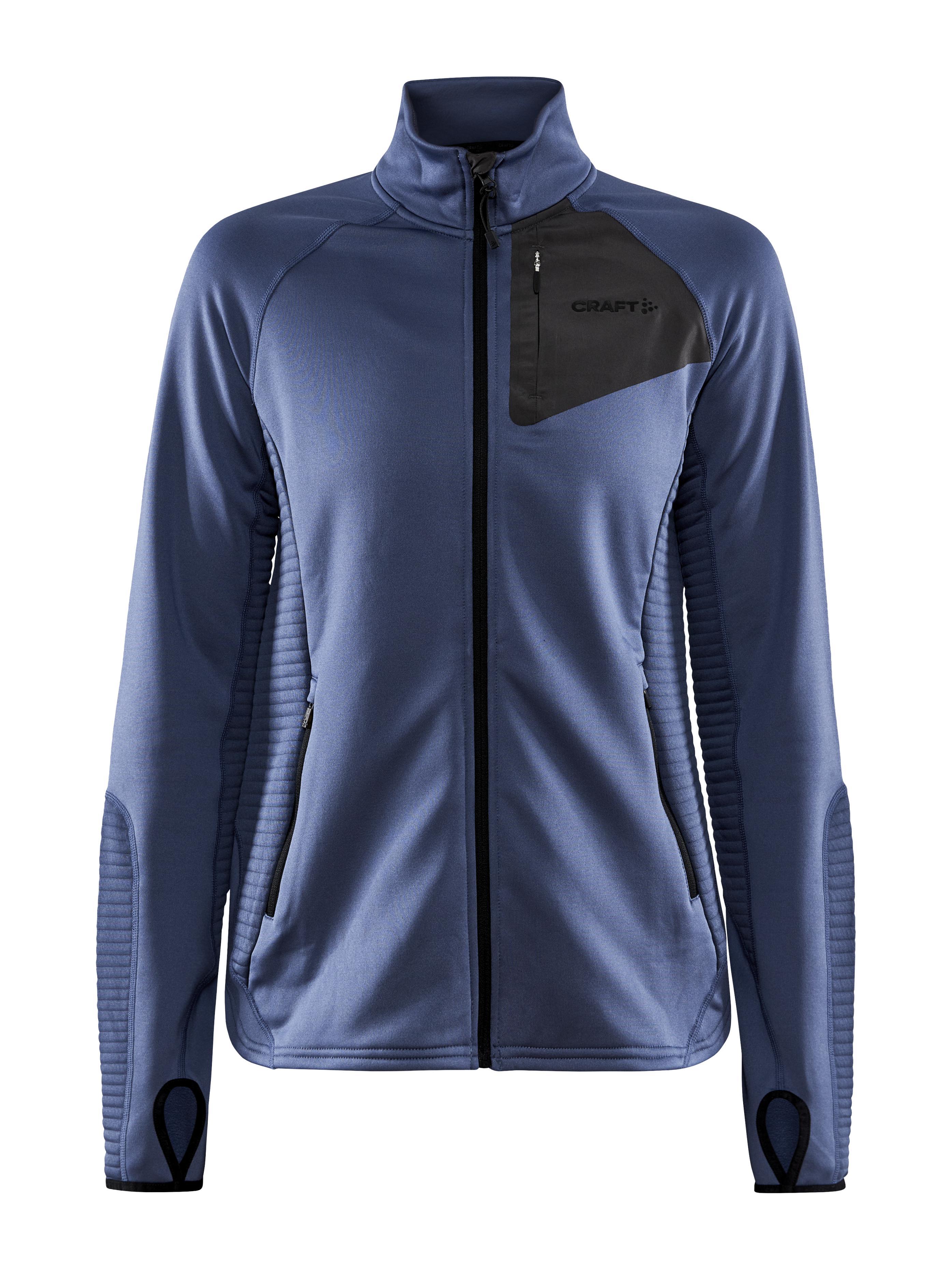 Women's ADV Tech Fleece Thermal Midlayer Jacket - Lightweight Warm Winter Base Layer for Hiking, Running & Outdoor Activities