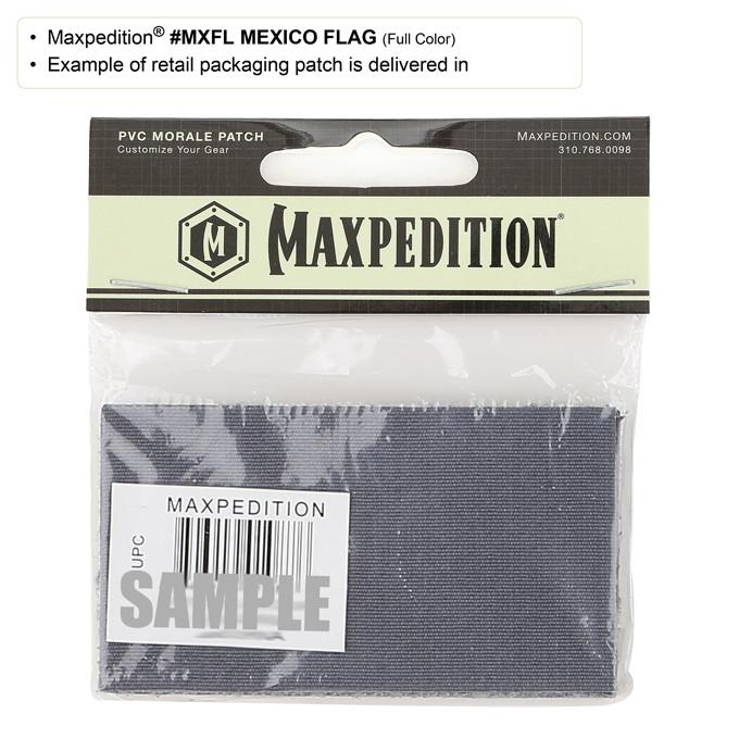 Mexico Flag Morale Patch - Embroidered Hook & Loop Patch for Military, Tactical Gear & Backpacks | Perfect for Outdoor, Camping & Travel Accessories