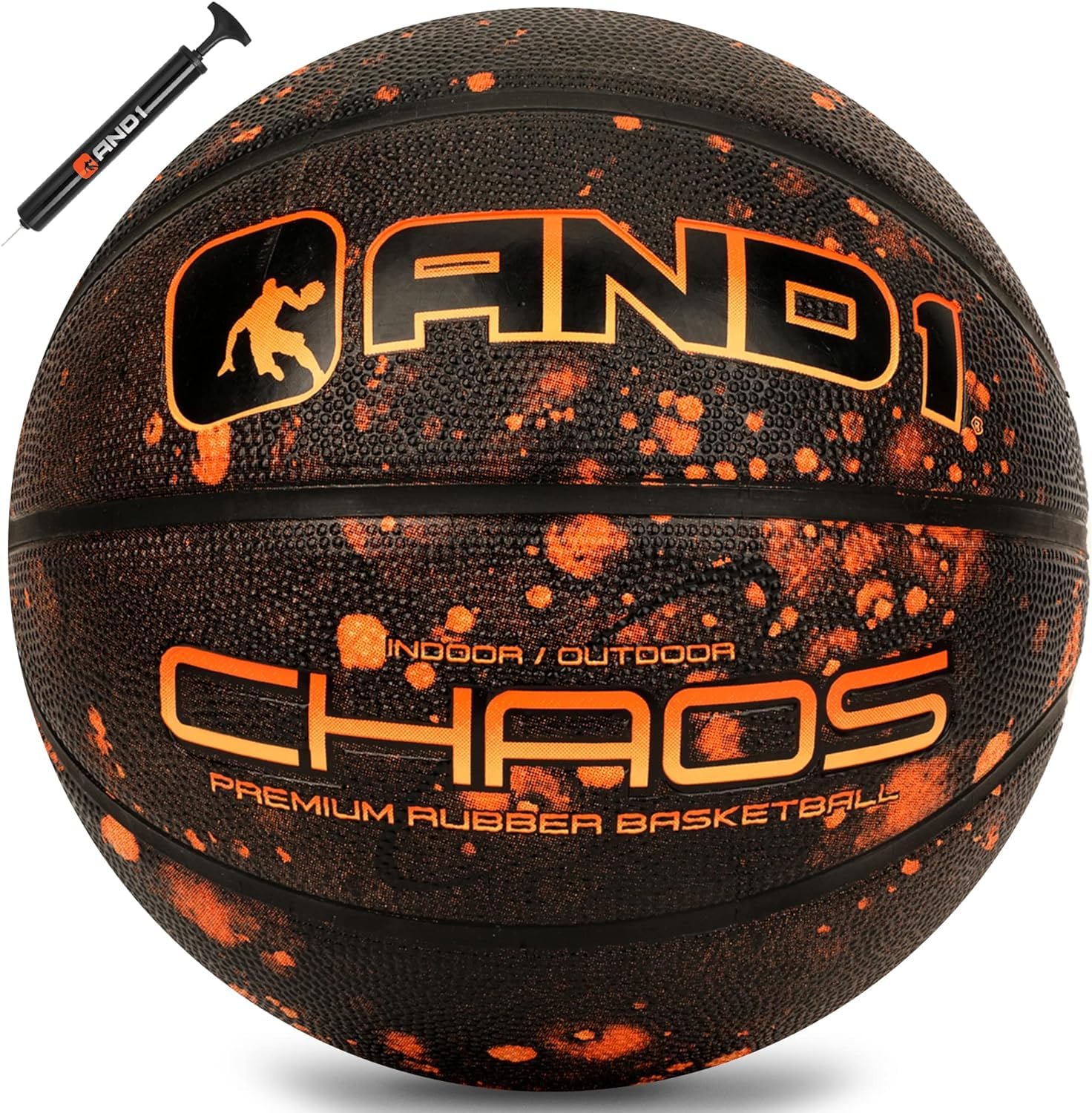 AND1 Chaos Basketball - Official NBA Regulation Size 7 (29.5