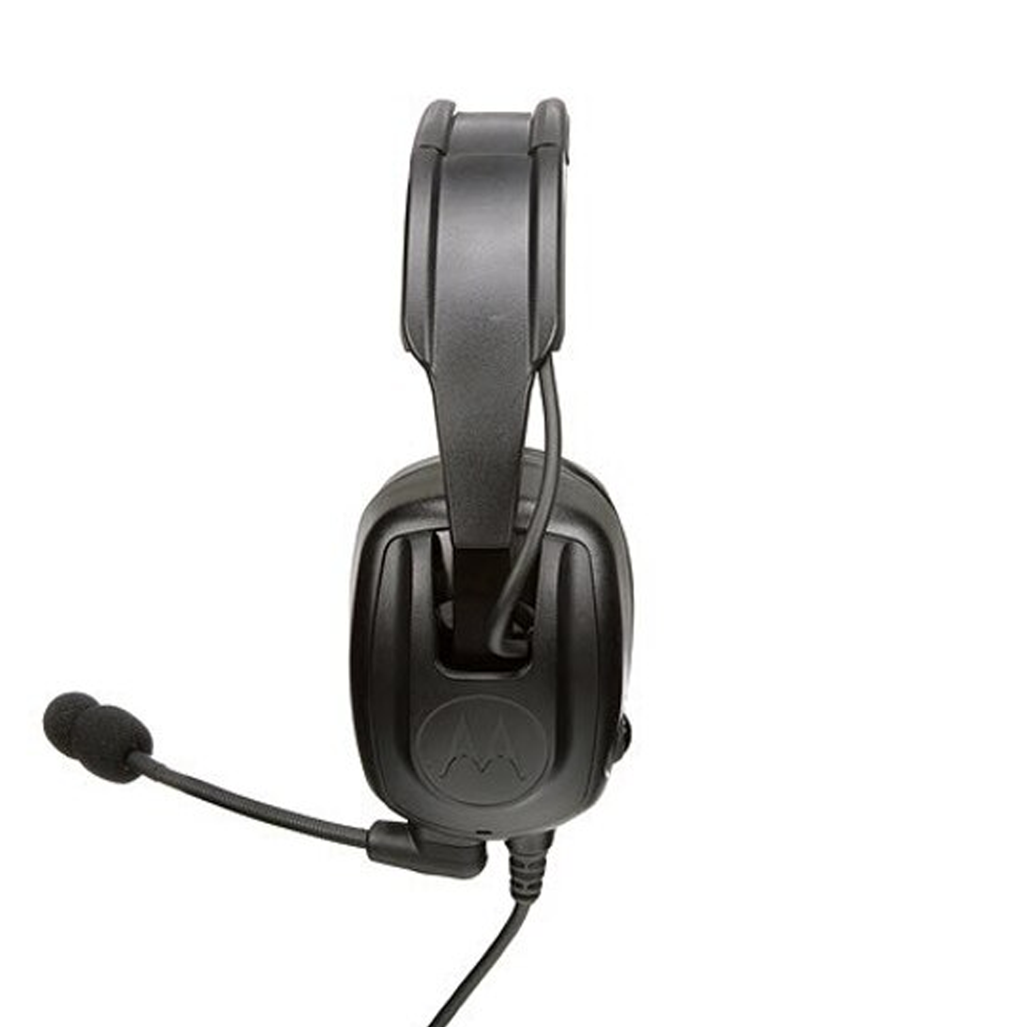 Motorola PMLN7466A Heavy Duty Over-the-Head Headset with Noise Cancelling Mic - Perfect for Call Centers, Warehouse & Customer Service Professionals