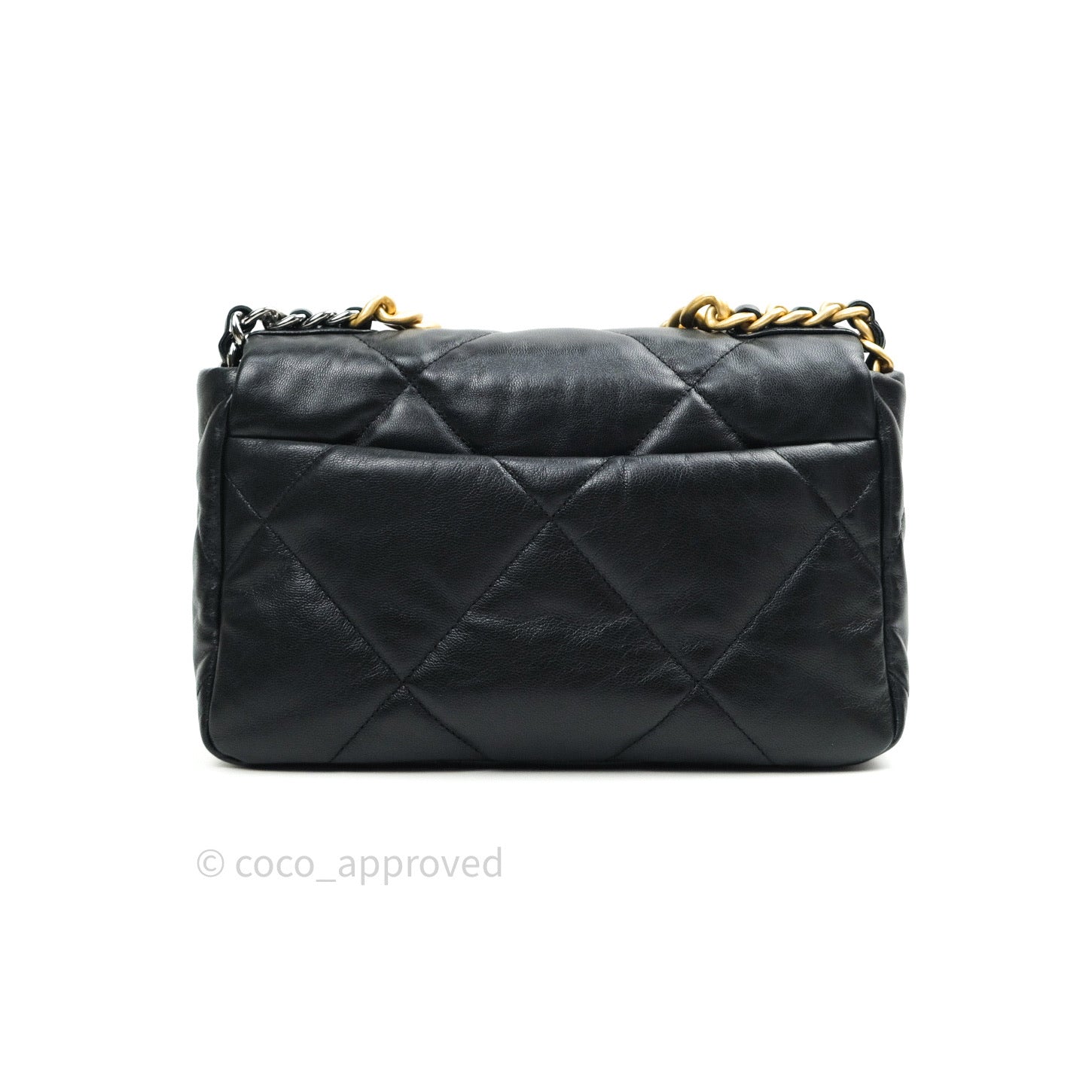 Chanel 19 Small Black Goatskin Mixed Hardware Shoulder Bag 20S Collection - Perfect for Evening Events, Date Nights & Luxury Fashion Accessories