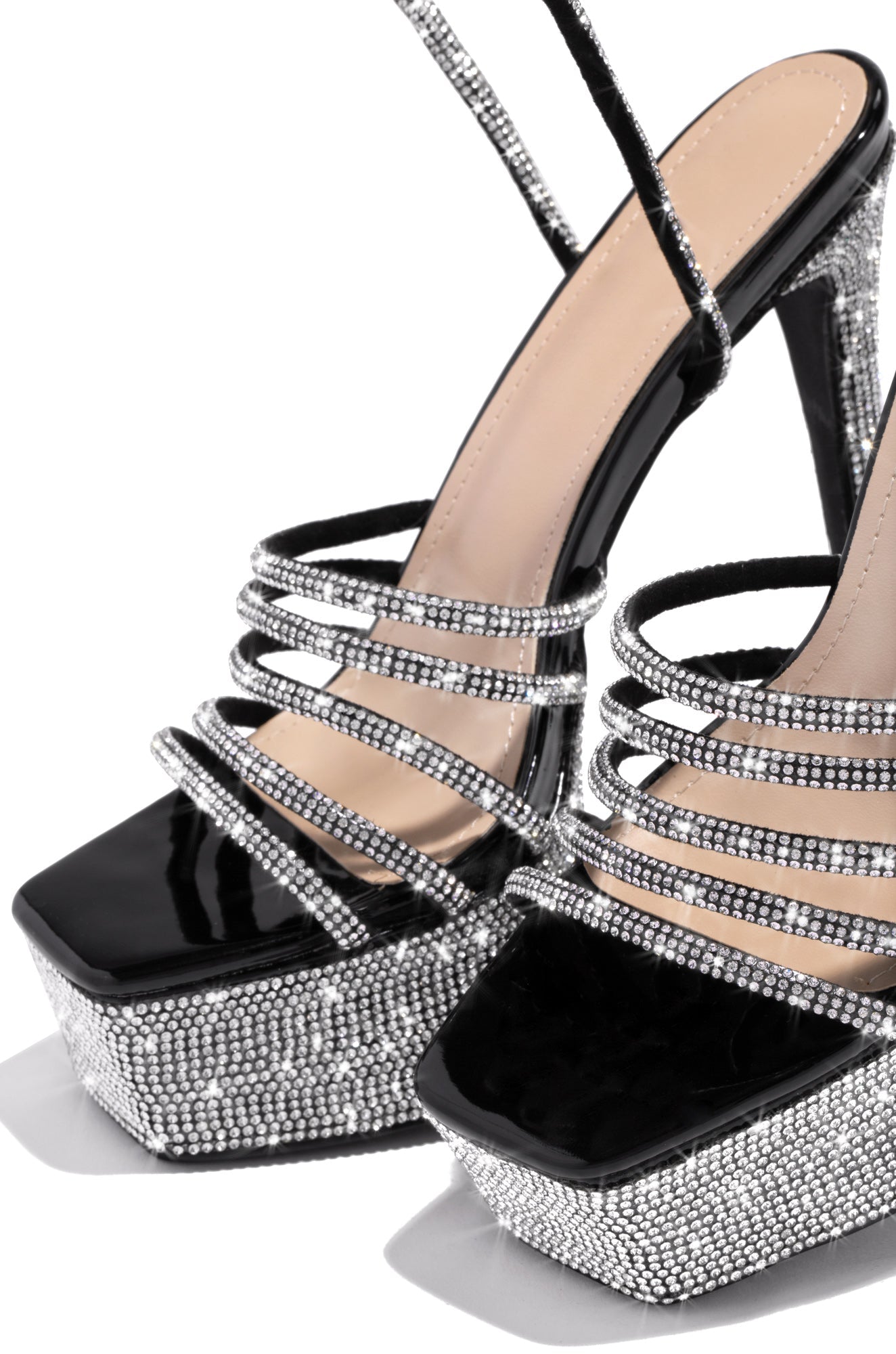 Cienna Black High Heels for Women - Elegant Stiletto Pumps for Party, Wedding & Evening Wear