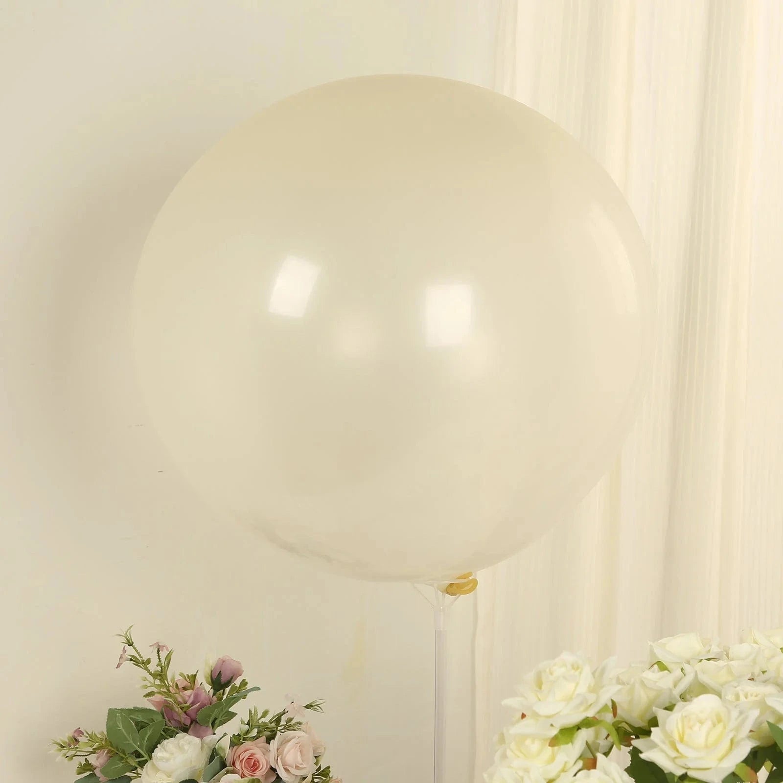 5 Pack Shiny Pearl Biodegradable Party Balloons - Eco-Friendly Wedding, Birthday & Baby Shower Decorations for Sustainable Celebrations