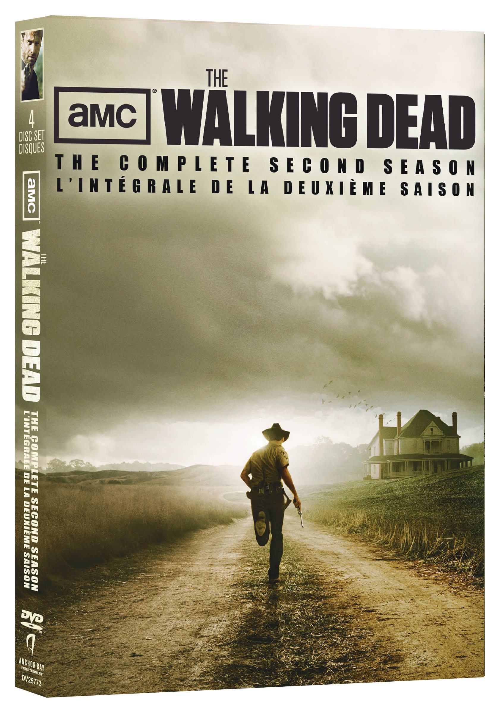The Walking Dead Season 2 DVD - Complete TV Show Series Box Set | Horror, Drama, Zombie Apocalypse | Perfect for Halloween Movie Nights & Zombie Fans