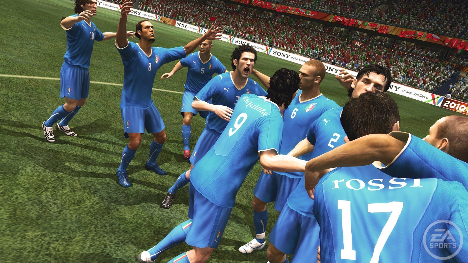 2010 FIFA World Cup South Africa Game for PlayStation 3 (Renewed) - Relive Soccer Excitement & Tournament Action