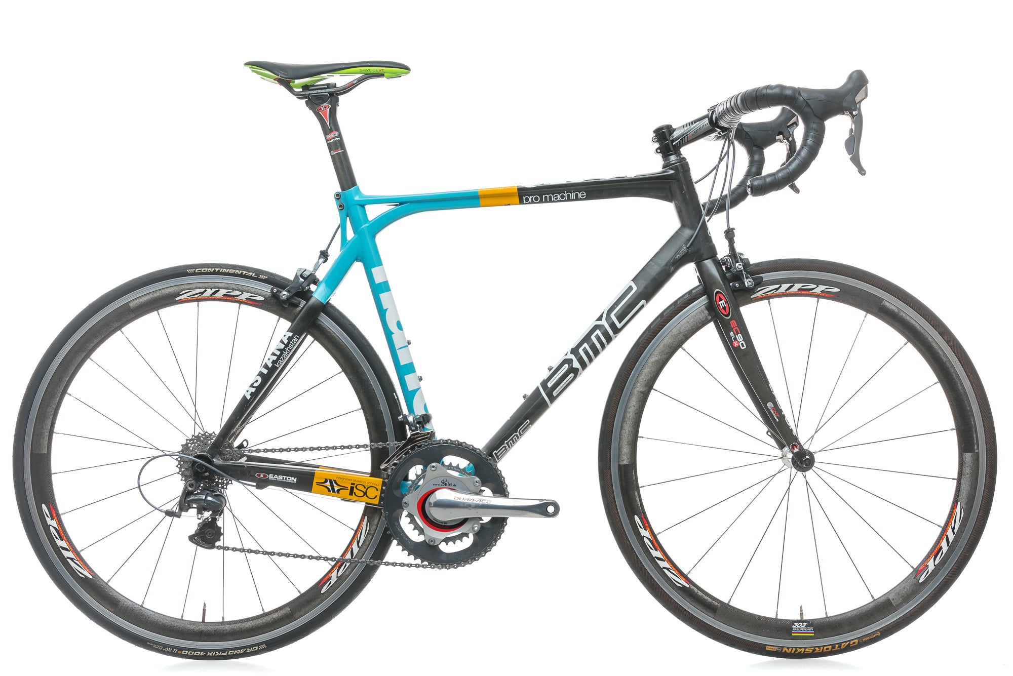 BMC Pro Machine SLC01 Astana 55cm Road Bike 2008 - Lightweight Carbon Frame for Racing & Endurance Cycling