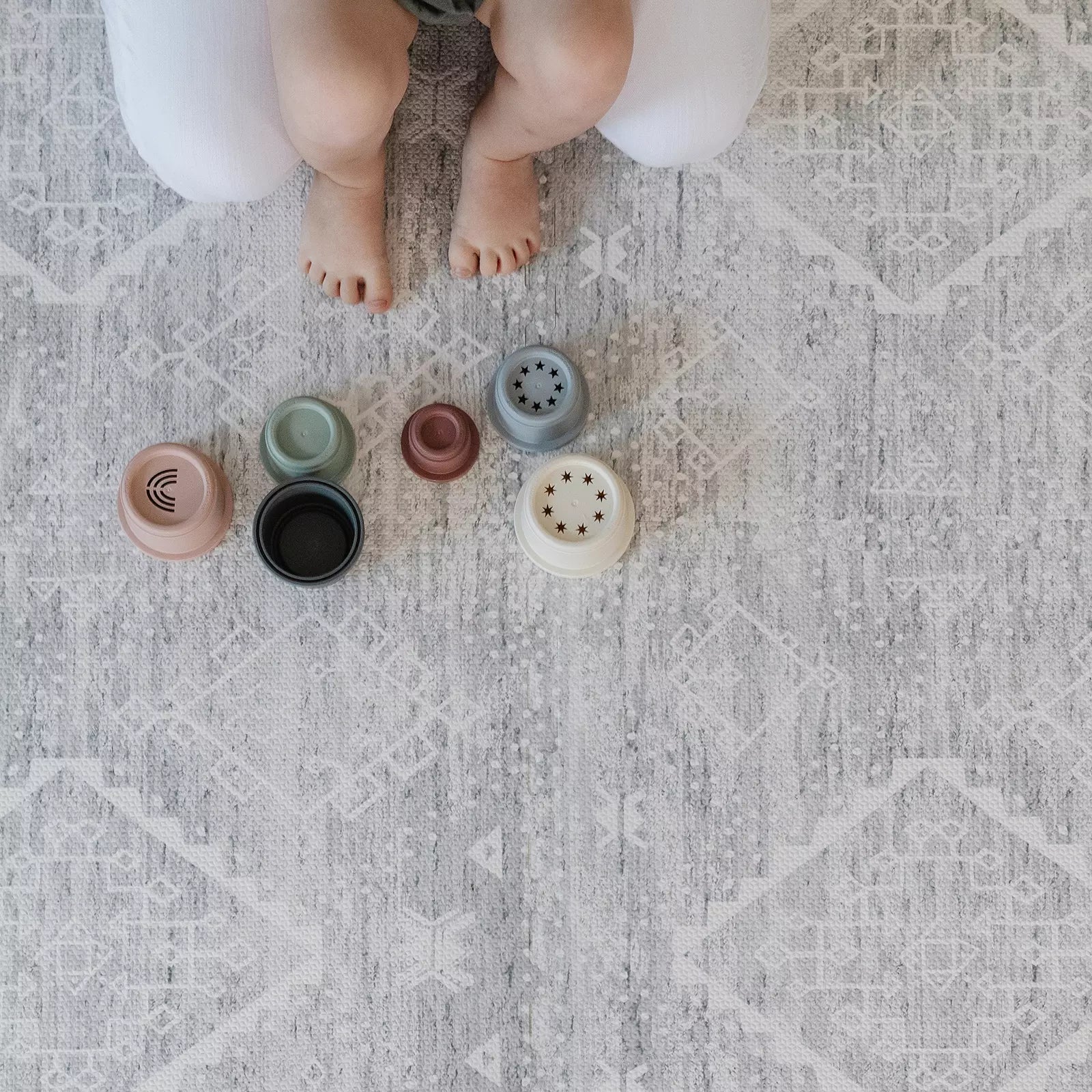 Little Nomad Play Mat | Ula - Non-Toxic, Eco-Friendly Baby Play Mat for Crawling & Tummy Time - Perfect for Nursery, Daycare & Home Play Areas