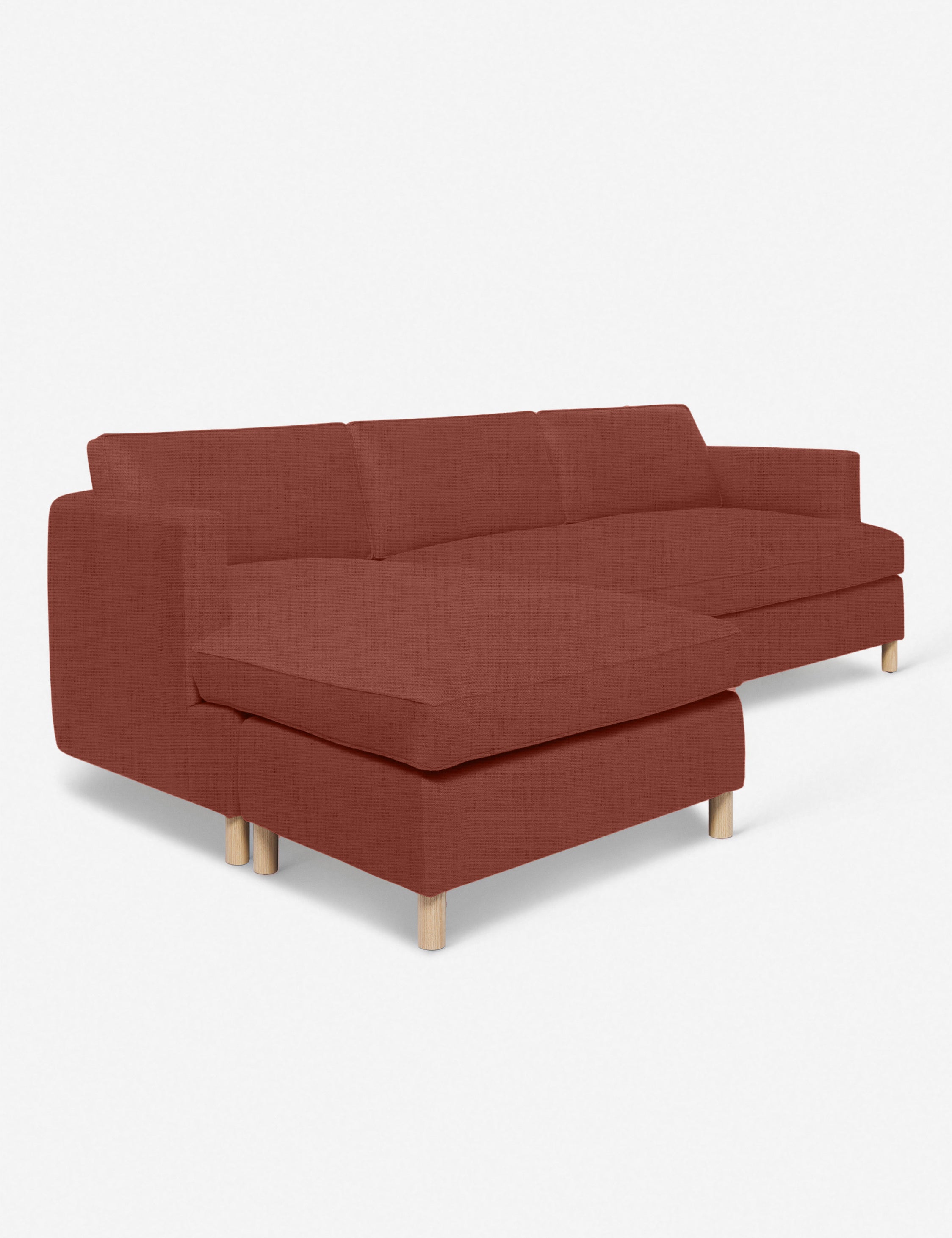 Belton Sectional Sofa by Ginny Macdonald - Modern L-Shaped Couch for Living Room, Family Room & Lounge | Comfortable Fabric Upholstery