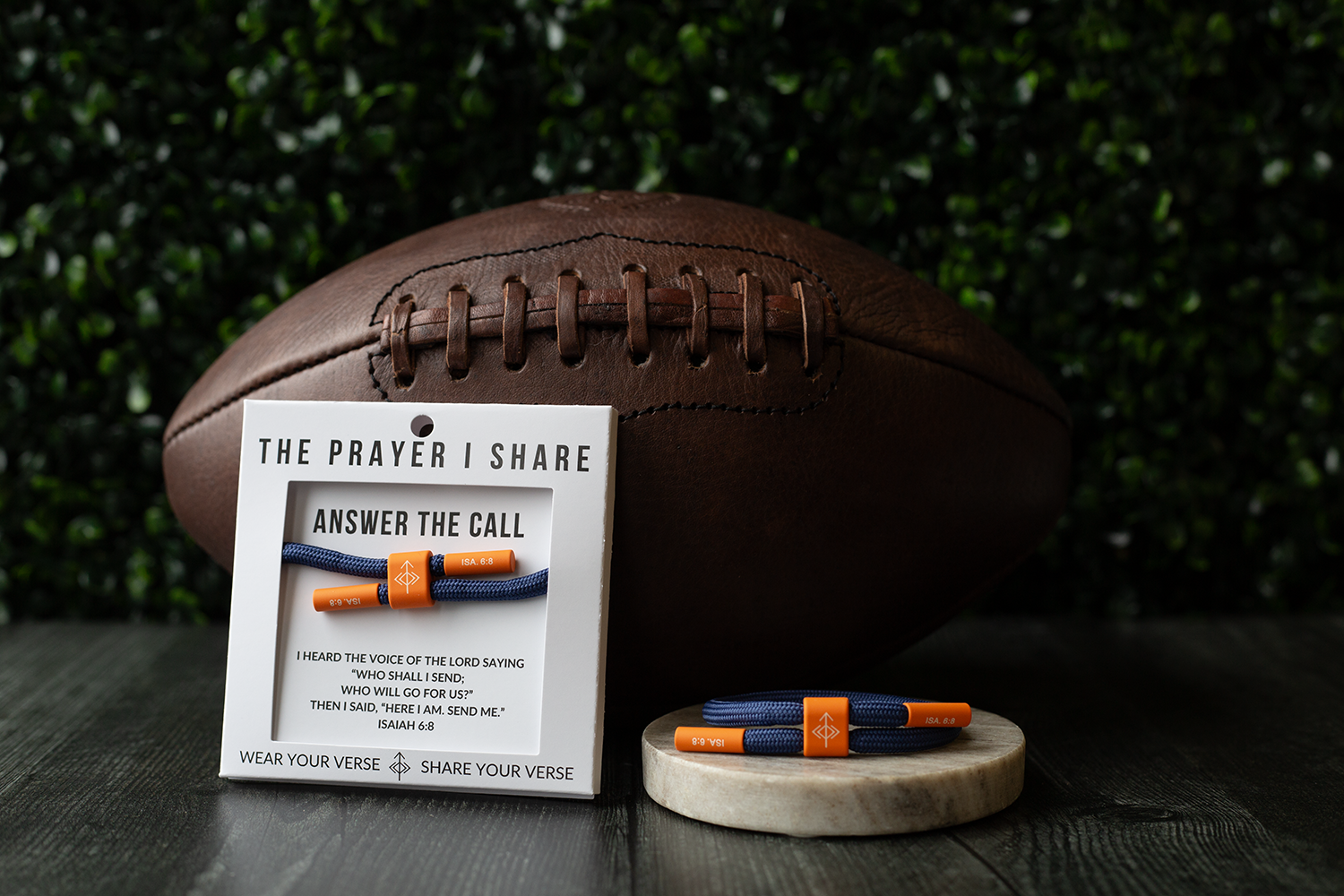 Christian Cord Bracelet for Men & Women - Inspirational Bible Verse Jewelry for Athletes & Believers - Perfect for Workouts, Church, and Daily Wear