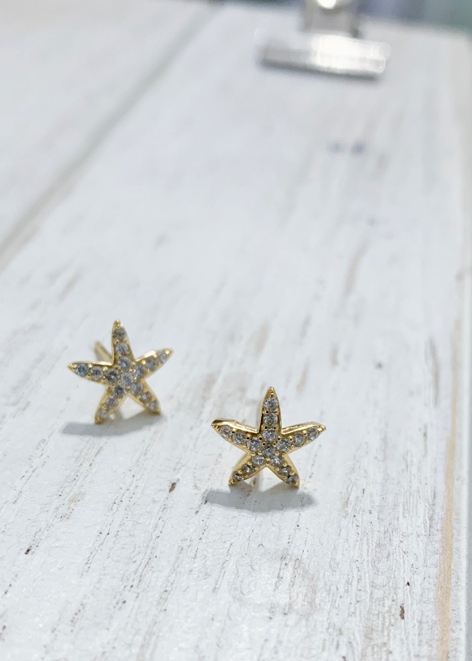 14K Gold Plated & Sterling Silver Tiny Gold Star Stud Earrings for Women - Perfect Bridal Party Gifts, Everyday Wear & Special Occasions