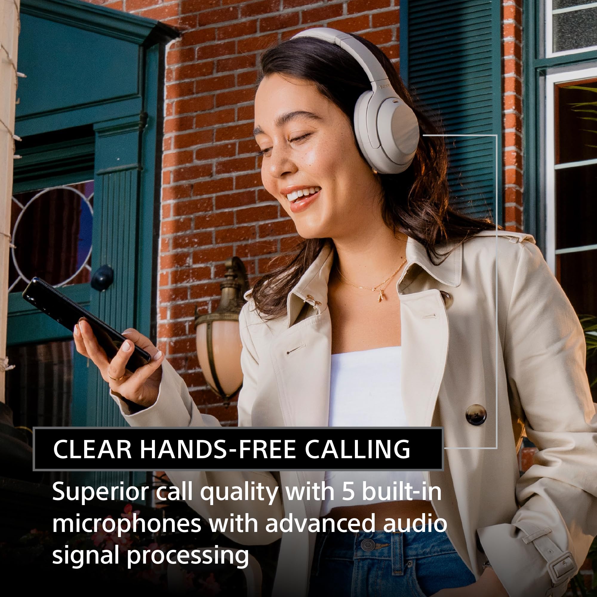 Sony WH-1000XM4 Wireless Bluetooth Noise Cancelling Headphones with Microphone, Alexa Voice Control & 30-Hour Battery - Silver | Perfect for Travel, Work & Music Listening