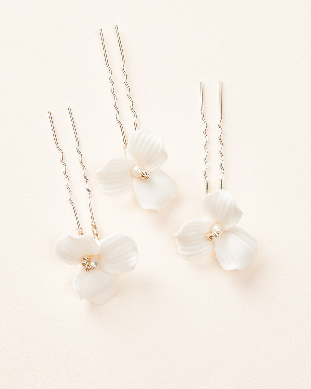 Layla Hair Pins Set of 3 - Decorative Hair Clips for Women & Girls - Perfect for Weddings, Parties & Everyday Styling