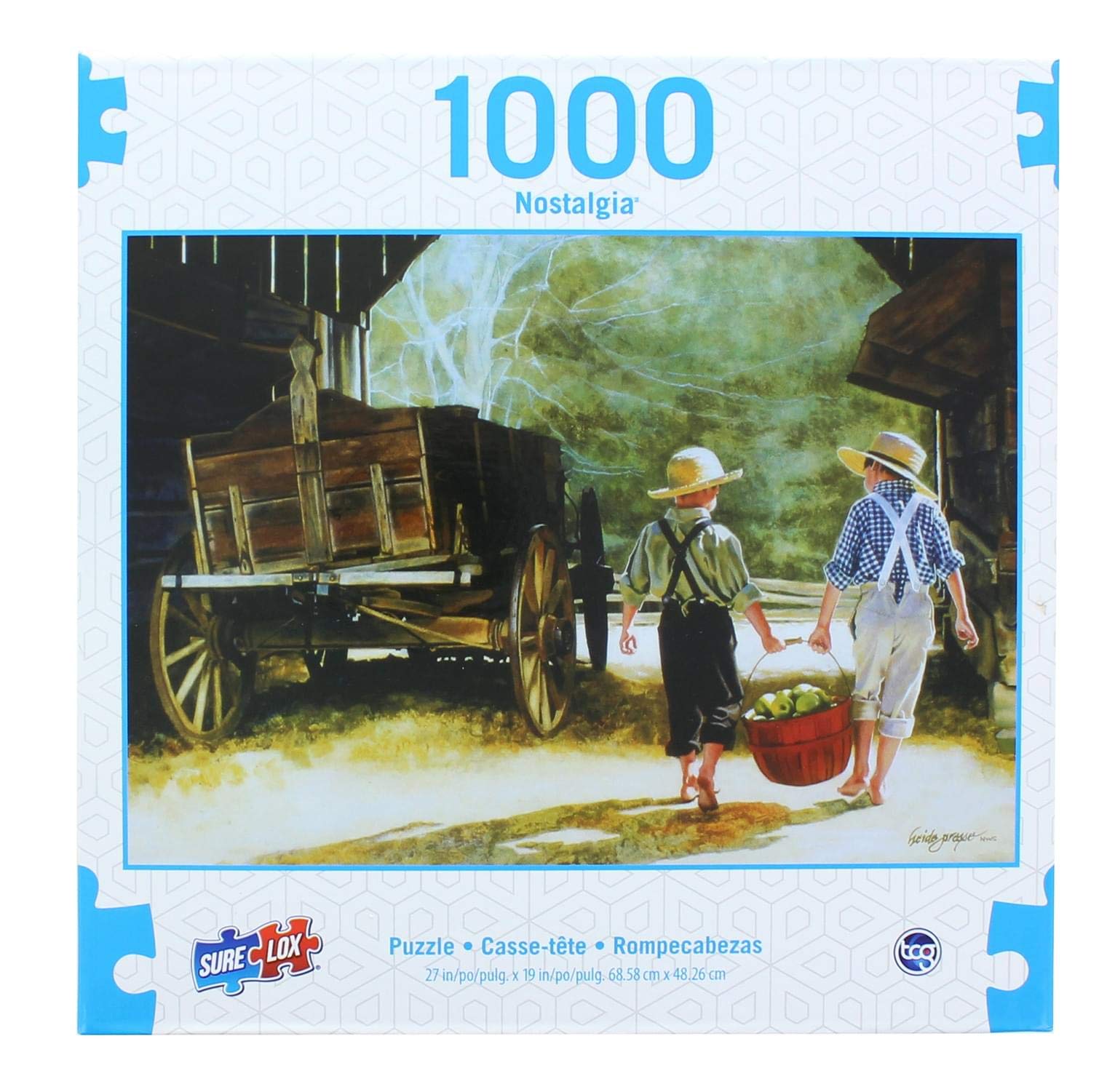 Heide Presse 1000 Piece Apple Pickers Jigsaw Puzzle - Fun Family Activity, Home Decor & Gift for Puzzle Lovers