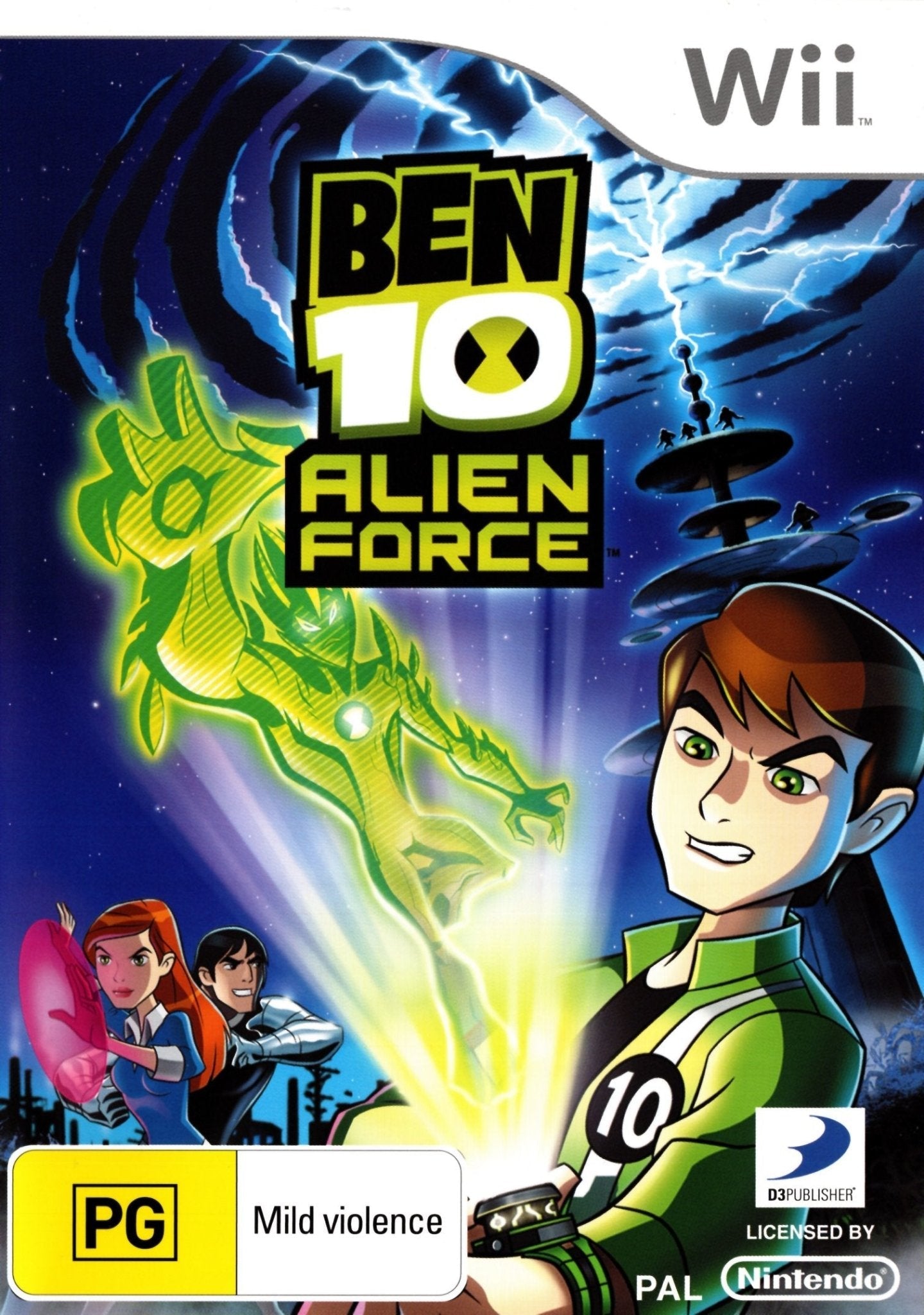 Ben 10: Alien Force Video Game for Nintendo Wii (PAL Version) - Action-Packed Adventure for Kids & Teens | Perfect for Family Game Nights & Birthday Gifts