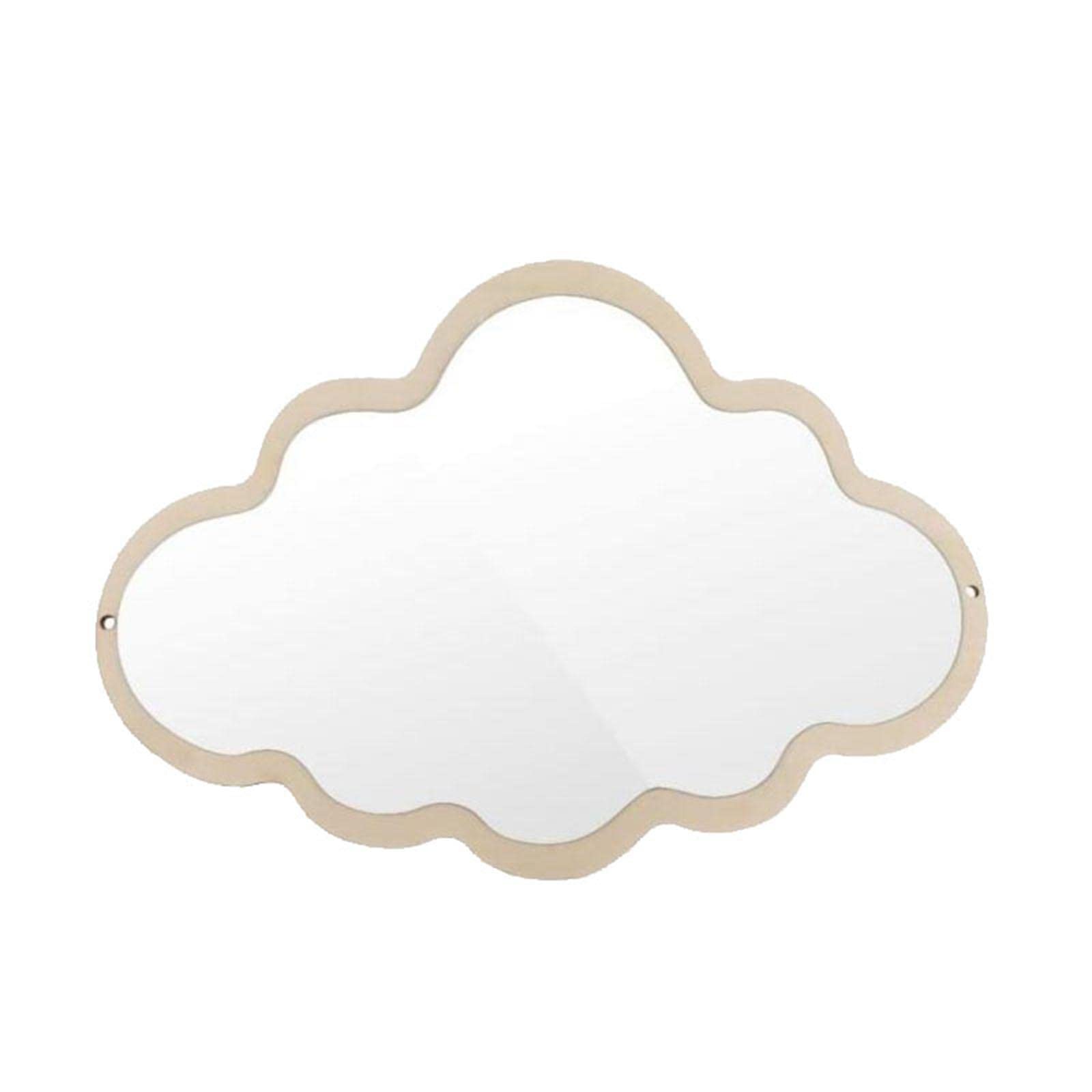 Nordic Kids Wall Mirror - Cloud Decor for Nursery & Bathroom