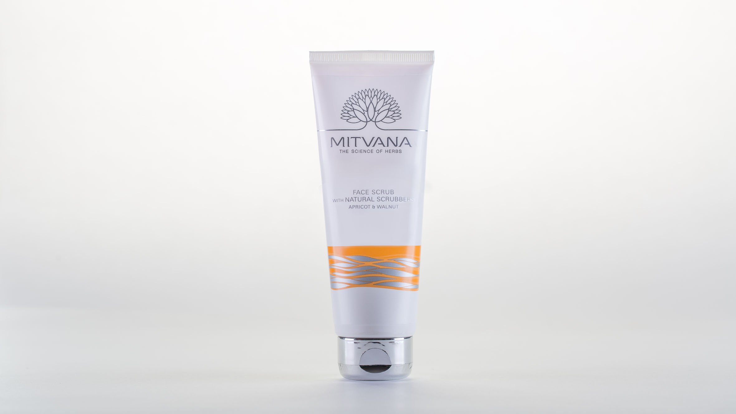 MITVANA Natural Face Scrub with Apricot & Walnut - Exfoliating Facial Cleanser for Smooth Skin - 100ml - Perfect for Daily Skincare Routine & Blackhead Removal