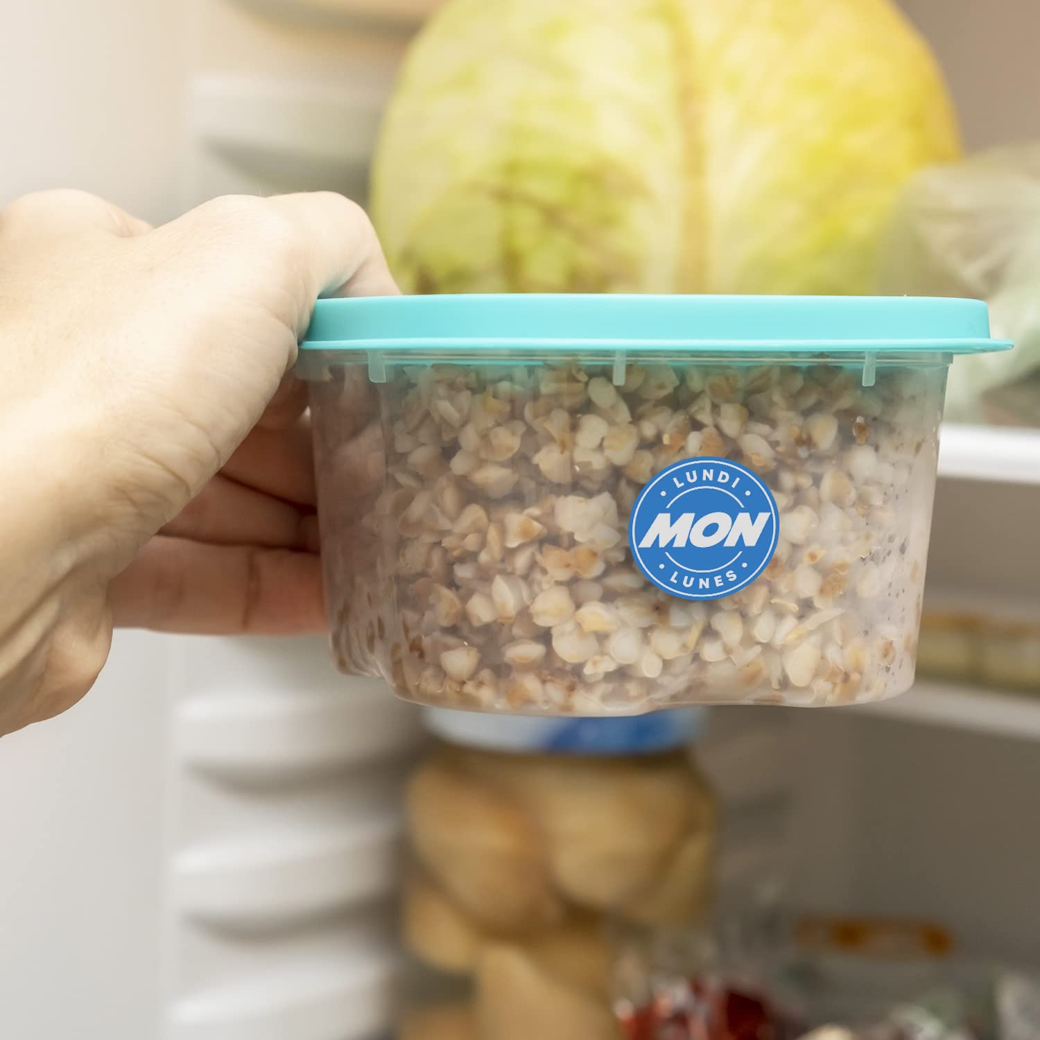 Food Expiration Date Labels - Weekday Stickers for Restaurants & Kitchens | Fridge Organization