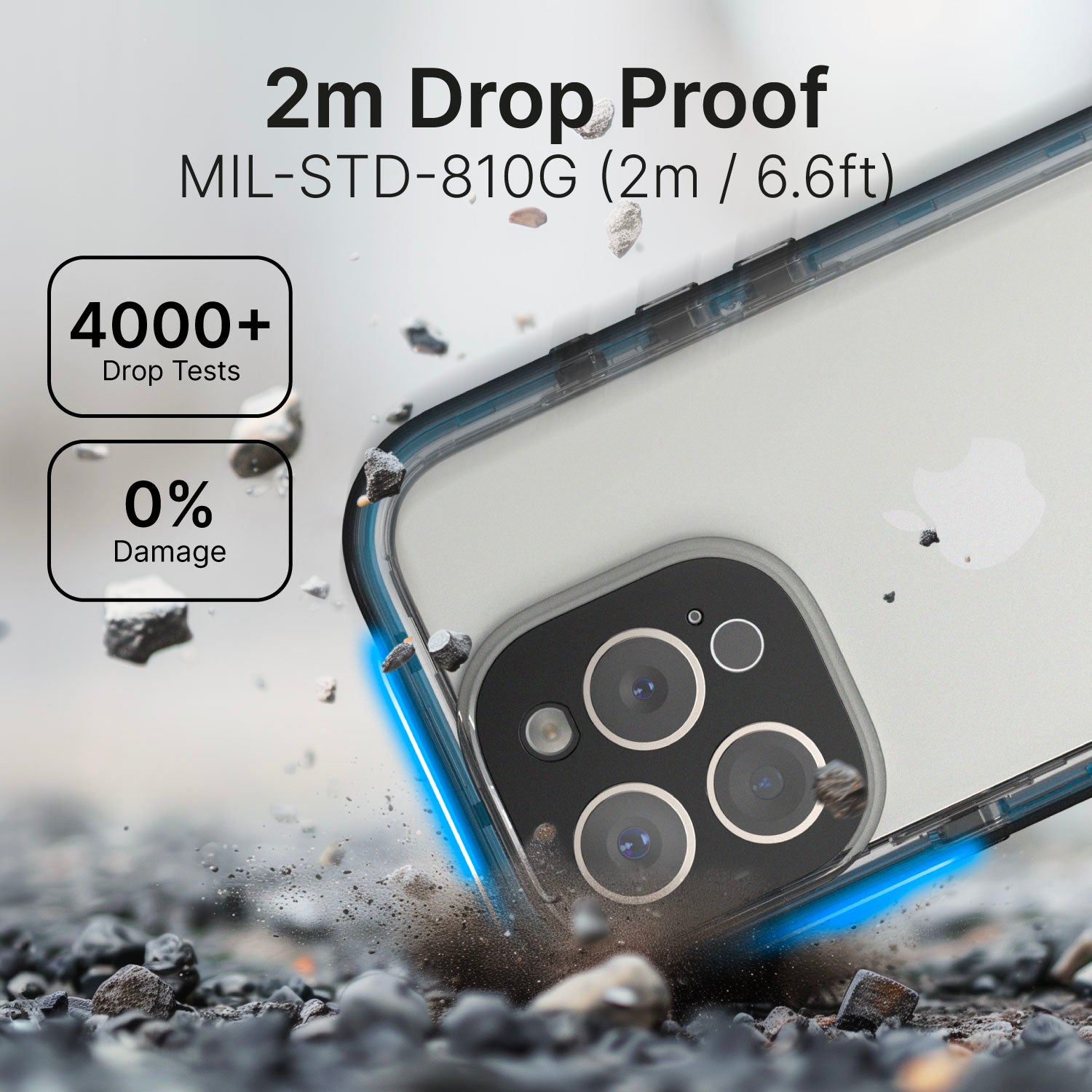 iPhone 16 Pro Waterproof Case - Shockproof, Dustproof & Full-Body Protection for Swimming, Hiking & Outdoor Adventures