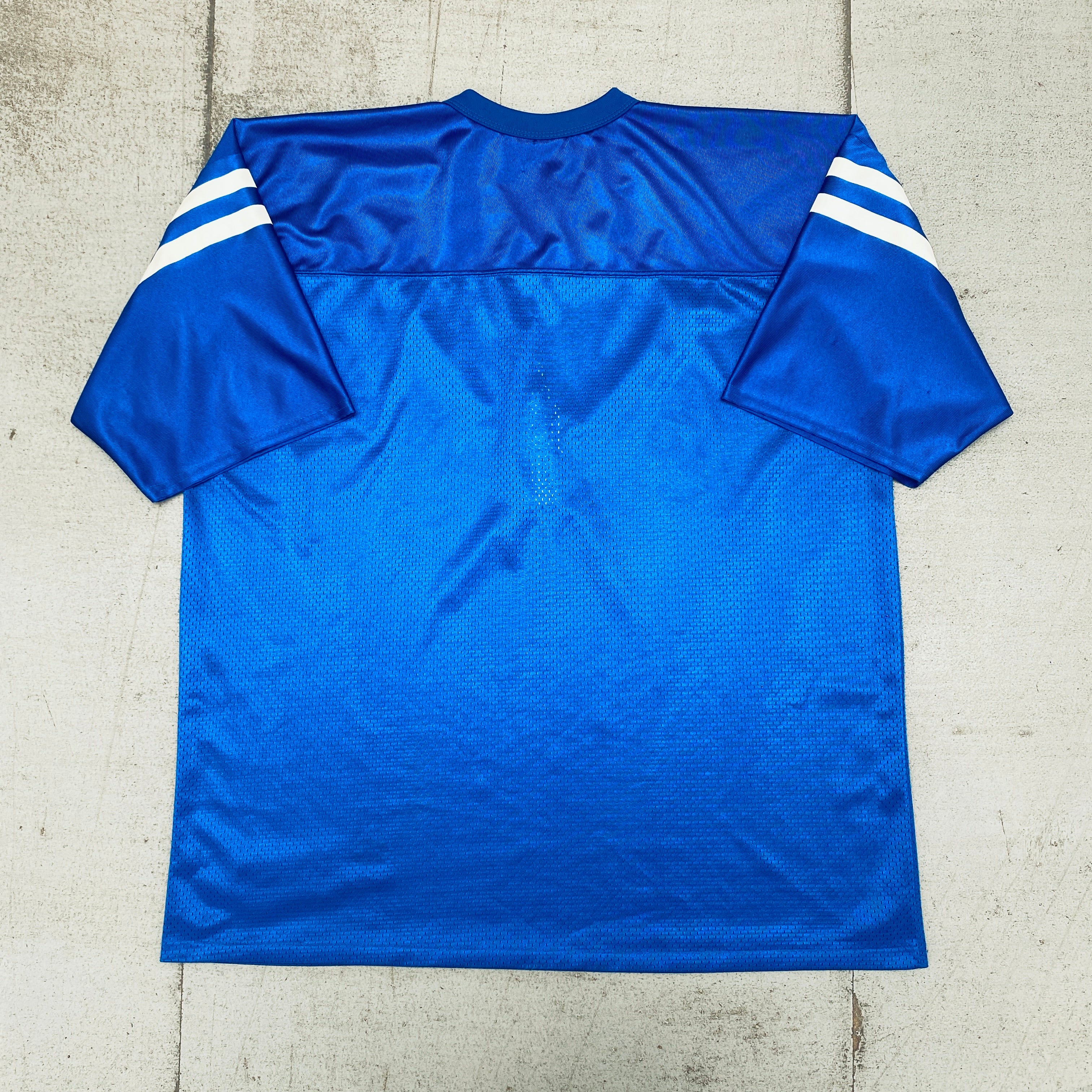 Indianapolis Colts Embroidered Logo Athletic Jersey - ReWork Collection (XL) | Perfect for Game Day, Tailgating & Fan Apparel