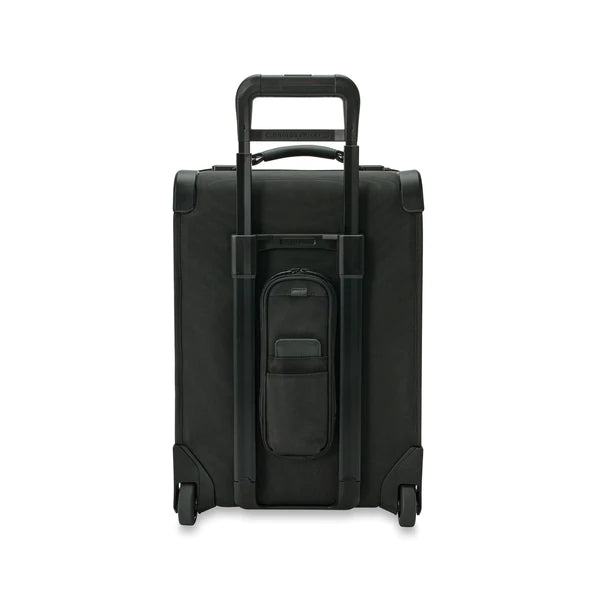 Briggs & Riley Baseline 2-Wheel Carry On Duffle Luggage - Lightweight Expandable Travel Bag for Business Trips & Weekend Getaways