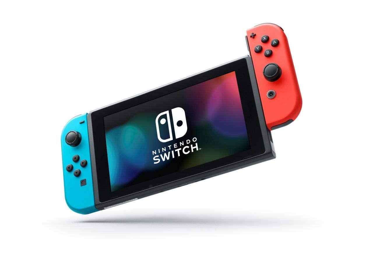 Nintendo Switch OLED Console 32GB with Neon Blue & Red Joy-Con - 6.2