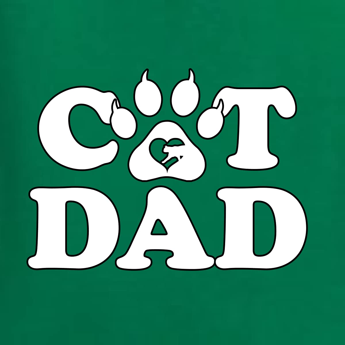 Wild Bobby Best Cat Dad Daddy Gift - Pop Culture Unisex Graphic Hoodie Sweatshirt for Men & Women - Perfect for Father's Day, Birthday & Casual Wear