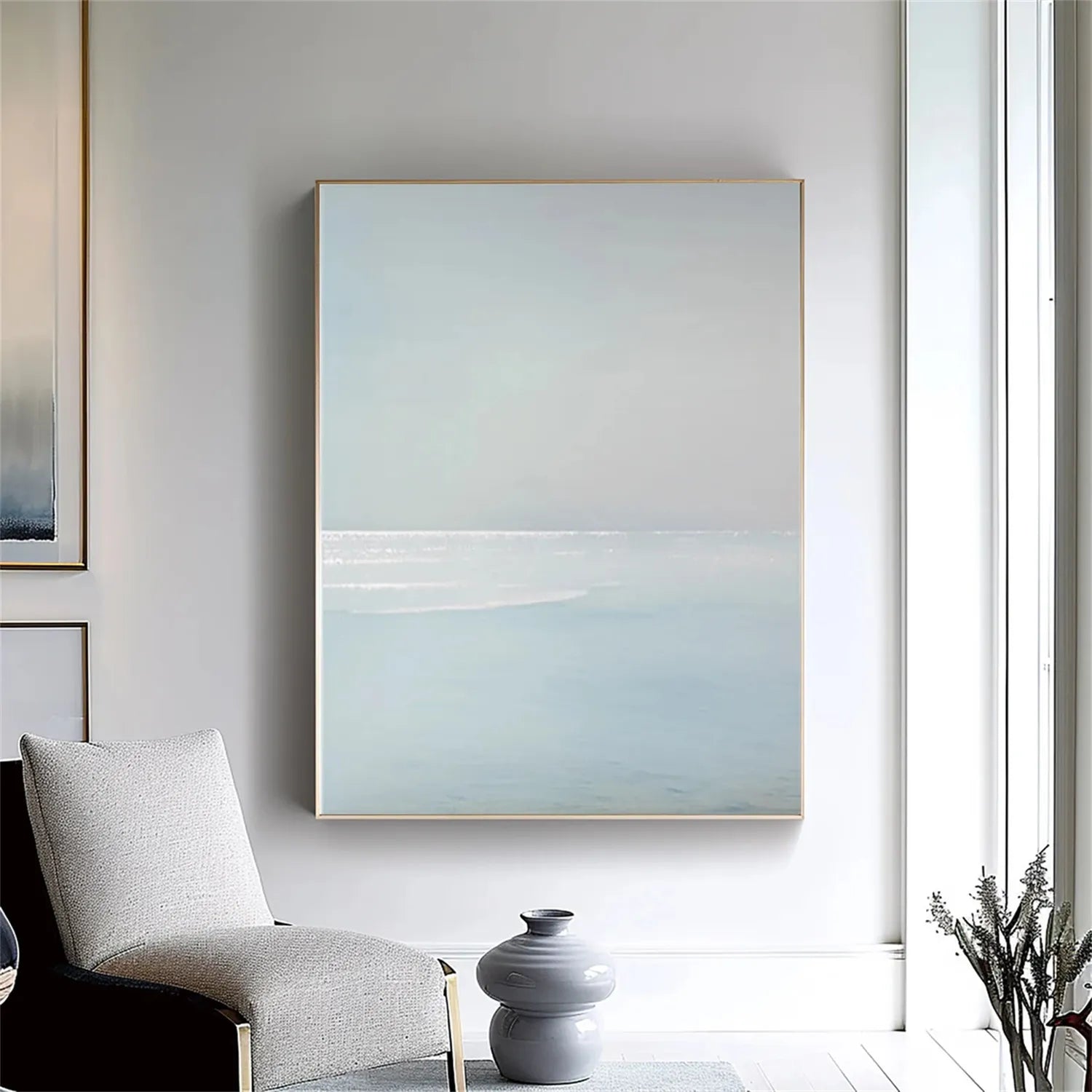 Ocean and Sky Painting #OS154 - Stunning Seascape Wall Art for Home, Office, or Gift