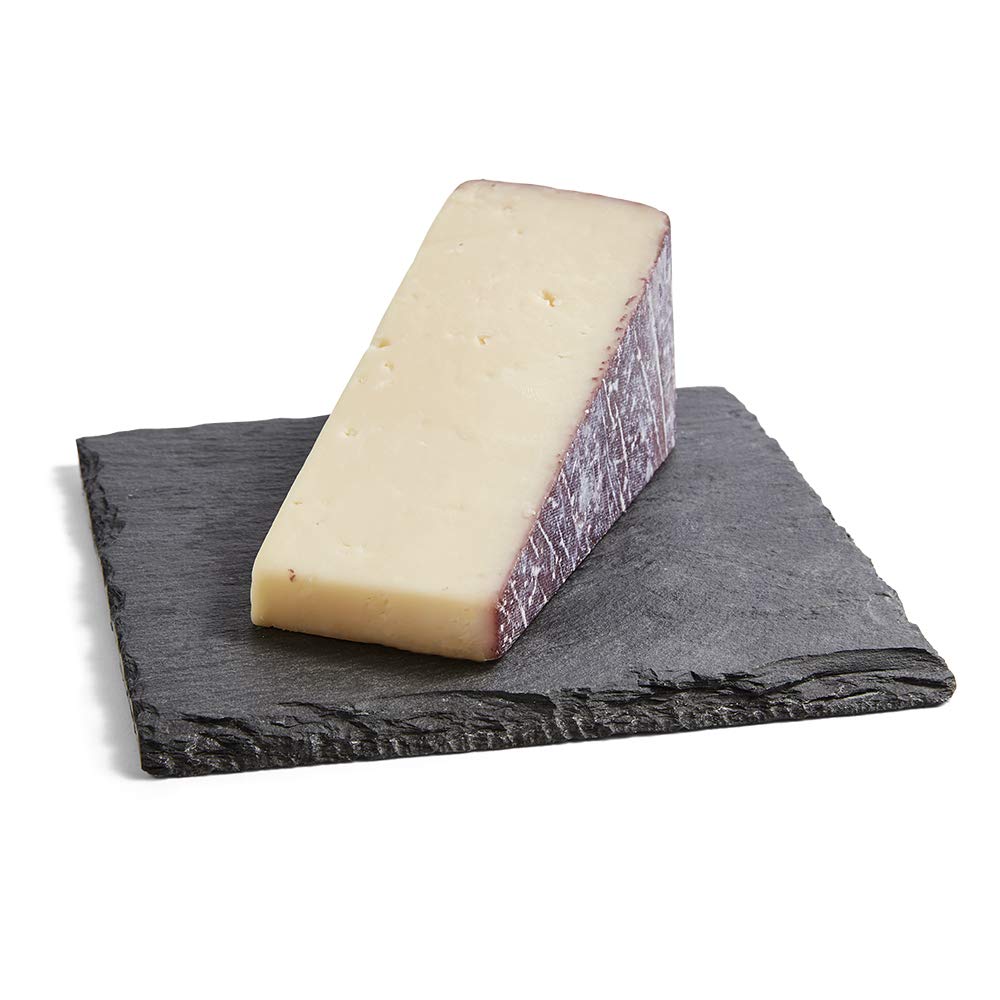 Premium Sartori Merlot Bellavitano Cheese - Artisan Wisconsin Cheese for Charcuterie Boards, Wine Pairing & Gourmet Gifts