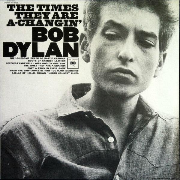 Bob Dylan - The Times They Are A-Changin' Vinyl Record | Classic Folk Music Album | Perfect for Collectors & Music Lovers | Home Listening & Gift Giving