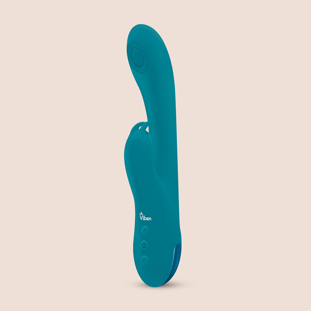 Viben Razzle Rechargeable Thumping Rabbit Vibrator - Waterproof & USB Rechargeable Adult Toy for Women | Perfect for Couples Play, Solo Pleasure & Sensual Massage
