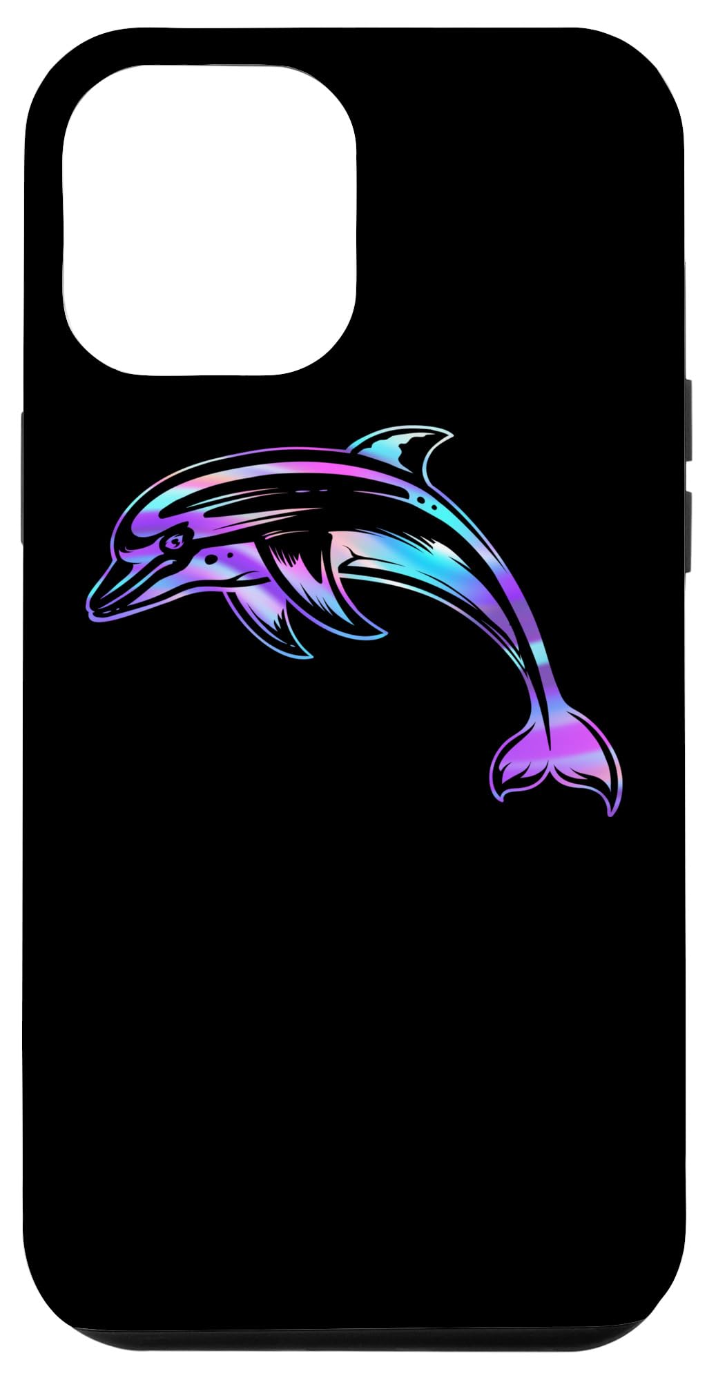 iPhone 12 Pro Max Case - Pastel Dolphin Design, Ocean Lover's Dream Protective Cover | Perfect for Beach Vacations, Summer Outings & Marine Life Enthusiasts