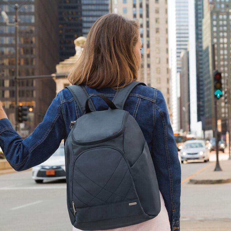 Travelon Anti Theft Backpack with RFID Blocking - Secure & Stylish Travel Backpack for Commuters, Students & Tourists - Perfect for Airports, Camping & Daily Use