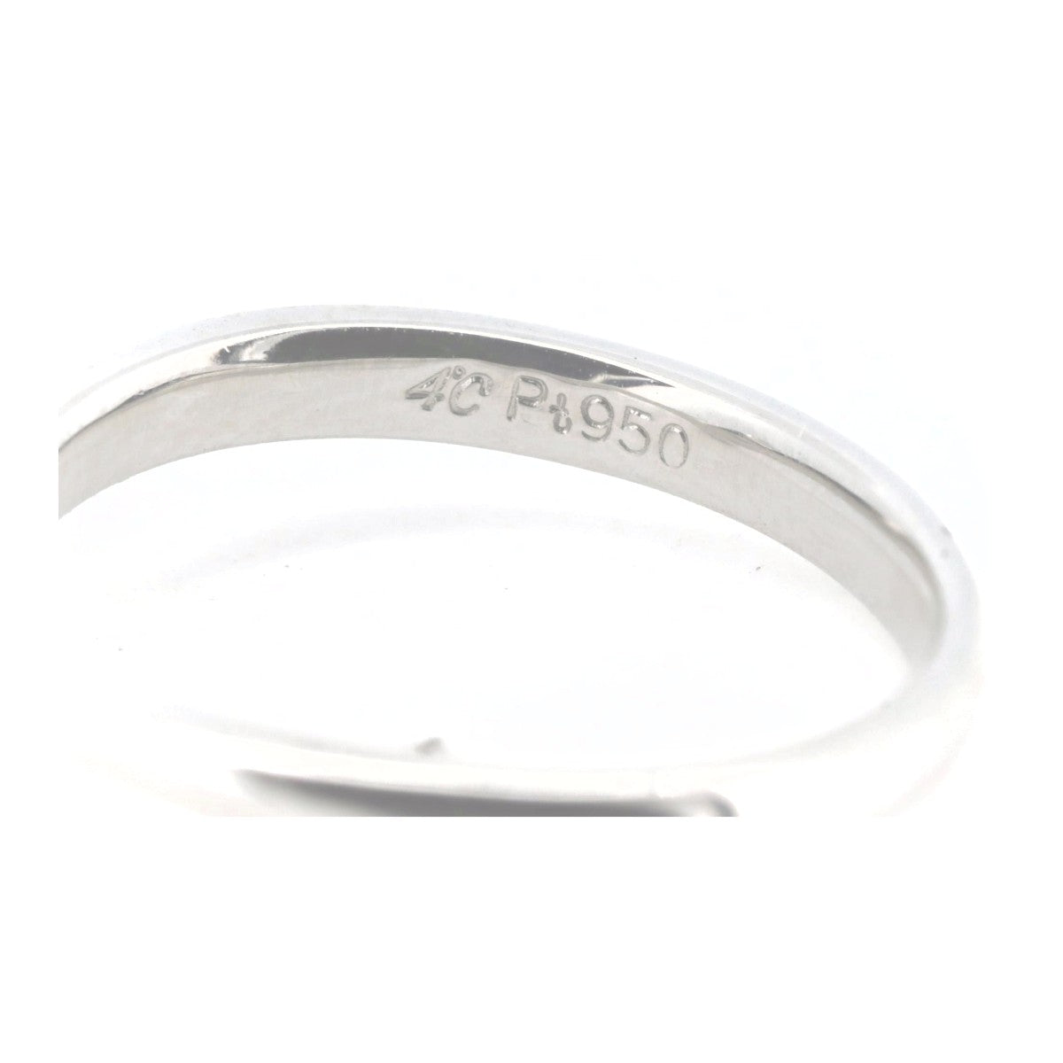 4℃ Aquamarine PT950 Platinum Ring for Women - Elegant Blue Gemstone Jewelry for Engagement, Wedding & Anniversary Gifts