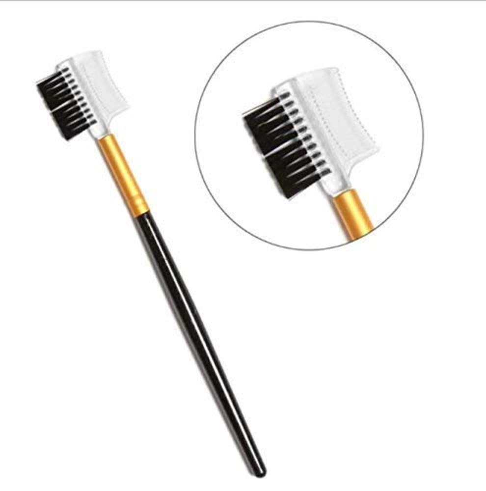 Premium 6-Piece White Makeup Brush Set with Pink Beauty Blender for Women & Girls - Perfect for Foundation, Blush, Eyeshadow & Contouring - Ideal for Professional Makeup Artists & Beginners