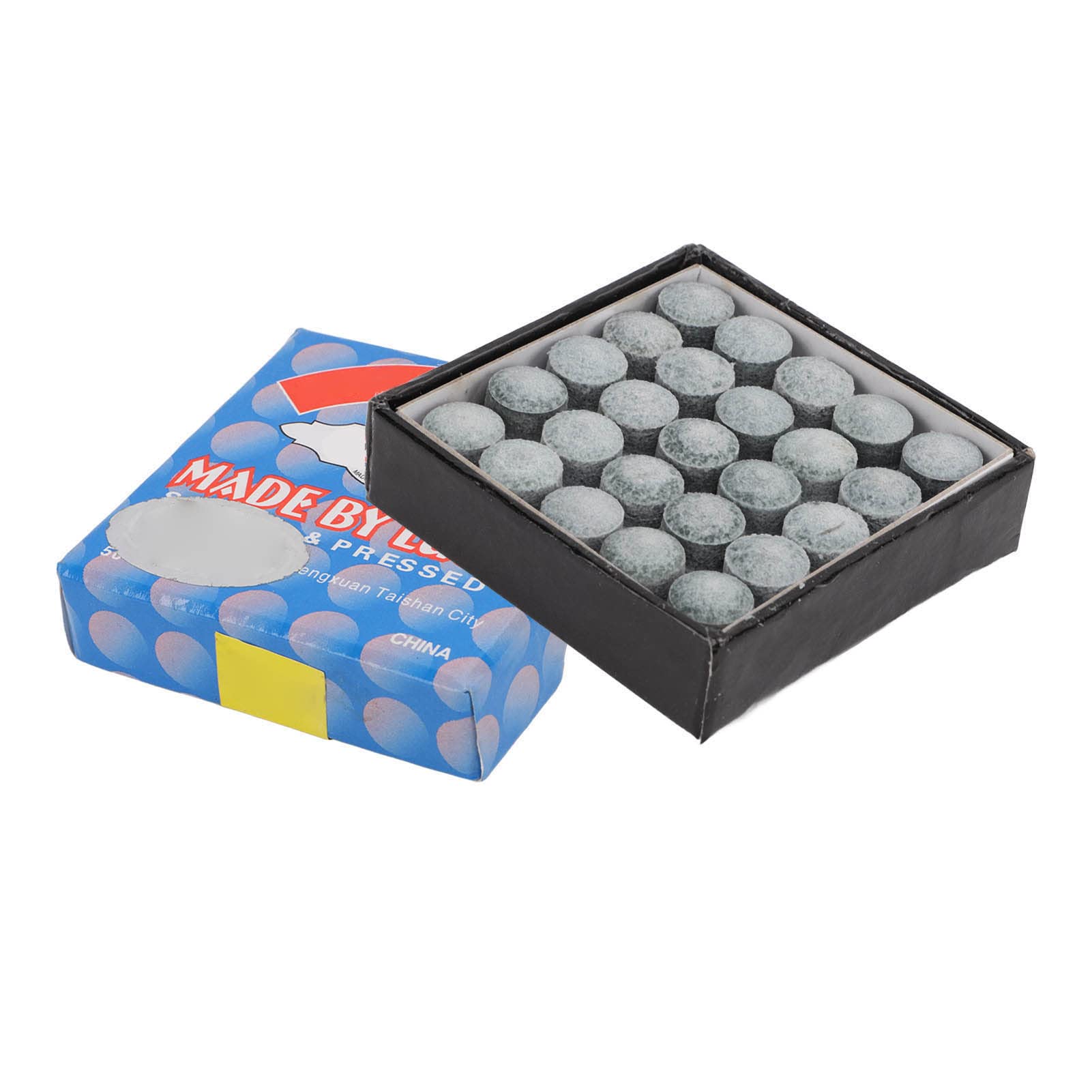 Minifinker Premium Billiard Stick Tips - Durable Wear-Resistant Leather Cue Tips with Excellent Elasticity for Daily Practice and Professional Play
