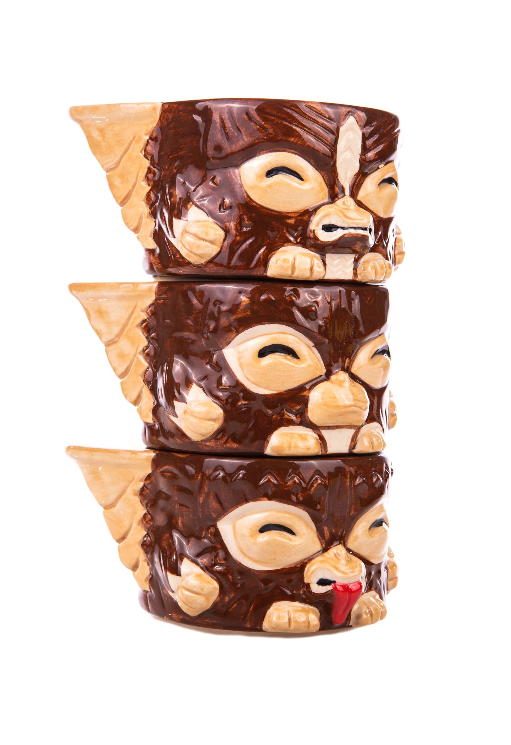 Gremlins Mogwai Tiki Mug Stackers - Collectible Movie Merchandise for Gizmo Fans | Perfect for Halloween Decor, Movie Nights & Pop Culture Displays