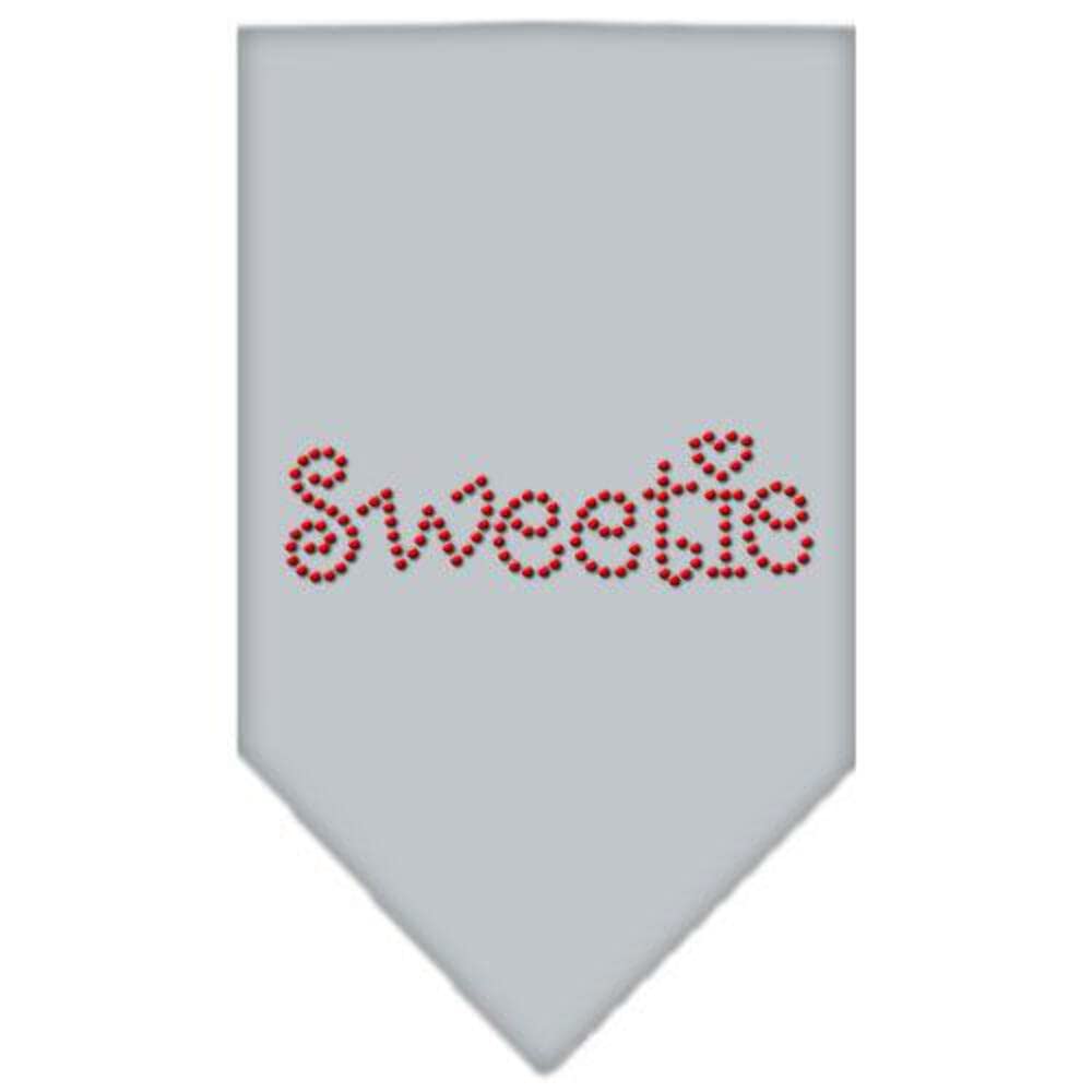 Sparkling Rhinestone Pet Bandana for Small Dogs - 