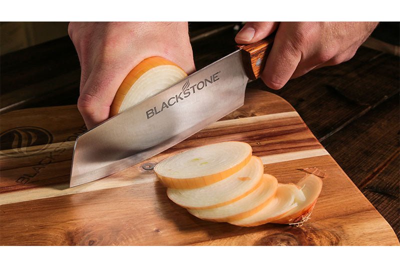 Non-Slip Griddle Cutting Board with Juice Groove - Premium Wooden Chopping Block for Meat, Vegetables & Fruits - Perfect for Kitchen, BBQ & Outdoor Cooking