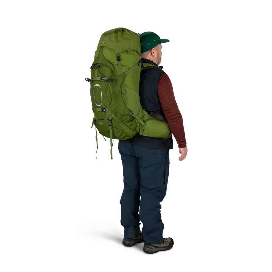 Aether 65 Extended Fit Backpack - Durable Travel & Hiking Backpack for Outdoor Adventures, Camping & Daily Commute