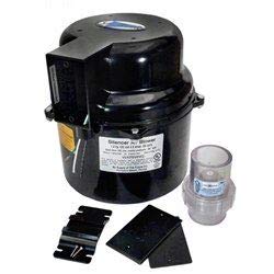 AS6320141 120V 2 HP 9A Silencer Blower Air Supply - High Power Industrial Air Blower for Workshop, HVAC, and Dust Removal