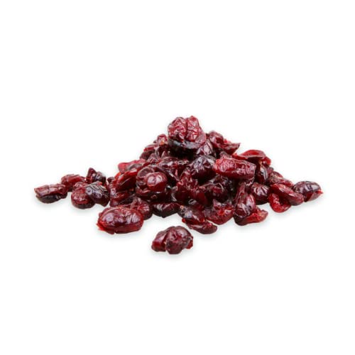 Amrita Dried Cranberries 1 lb - Sweetened with Apple Juice, Unsulfured, Gluten Free, Non-GMO, No Preservatives - Resealable Bag for Freshness - Perfect for Snacking, Salads, Baking & Trail Mixes