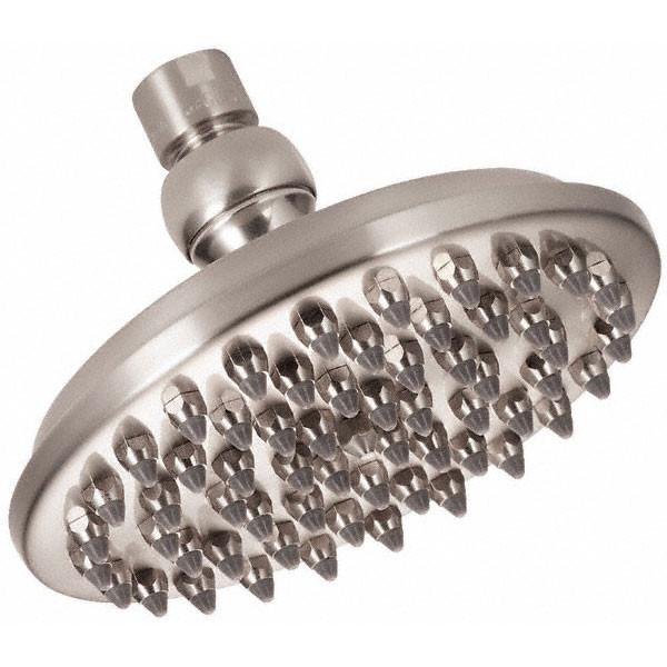 Danze Brushed Nickel High Pressure 6-Spray Sunflower Shower Head - Luxury Rainfall Shower for Spa-Like Bathroom Experience