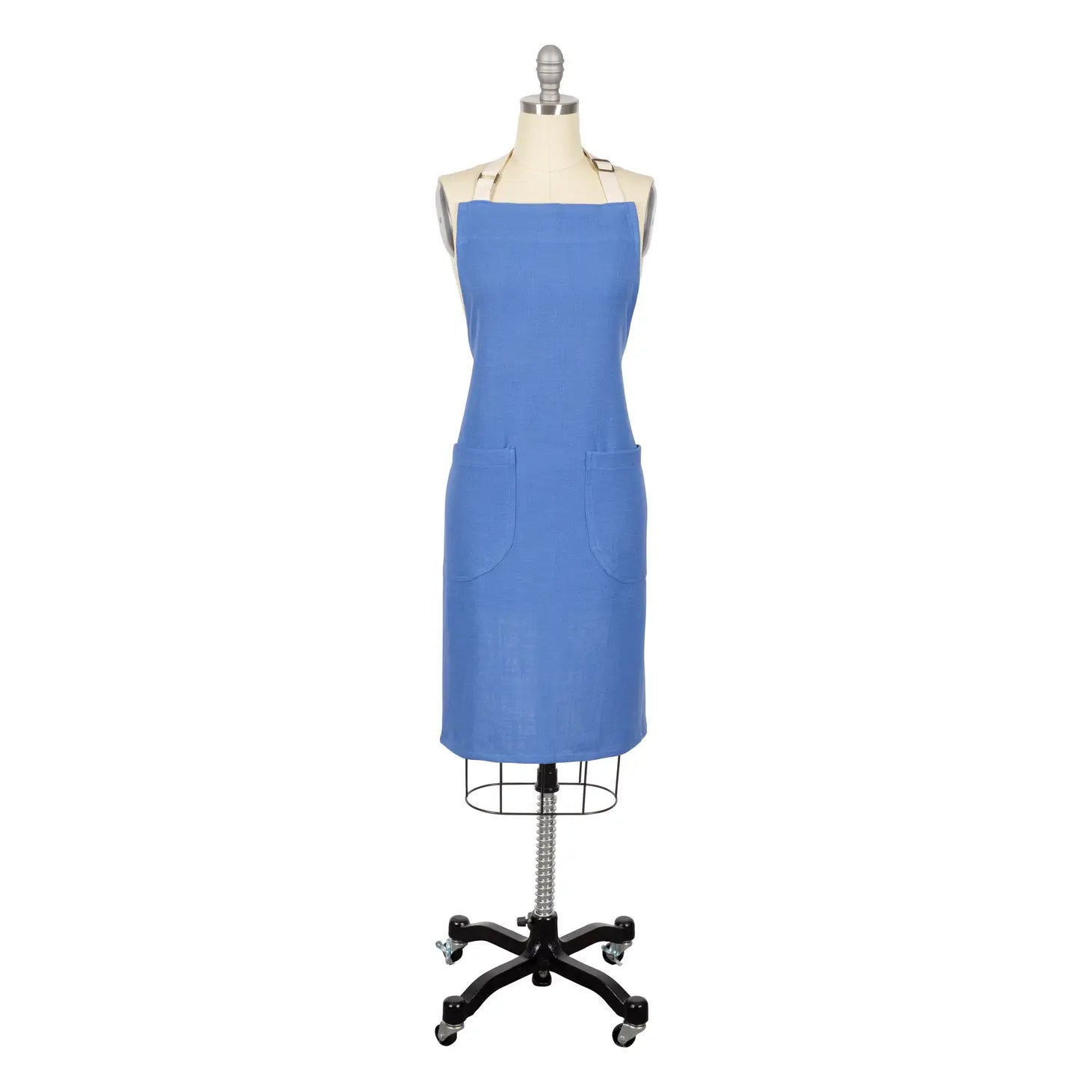 KAF Monaco Apron Dutch Blue - Premium Kitchen Apron for Cooking, Baking & Grilling - Perfect for Chefs, Home Cooks & BBQ Enthusiasts