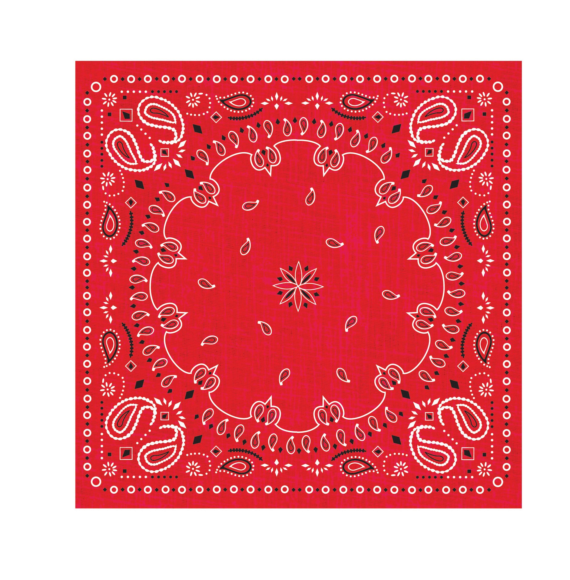 Creative Converting 16-Count 3-Ply Red Paper Beverage Napkins - Perfect for Parties, Weddings & Holiday Gatherings