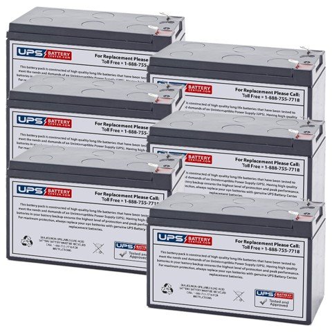 UPSBatteryCenter 9120-Batt1000 Replacement Battery - Compatible with Powerware 9120 UPS System - Long Lasting Backup Power for Office Equipment, Network Devices & Emergency Power Outages