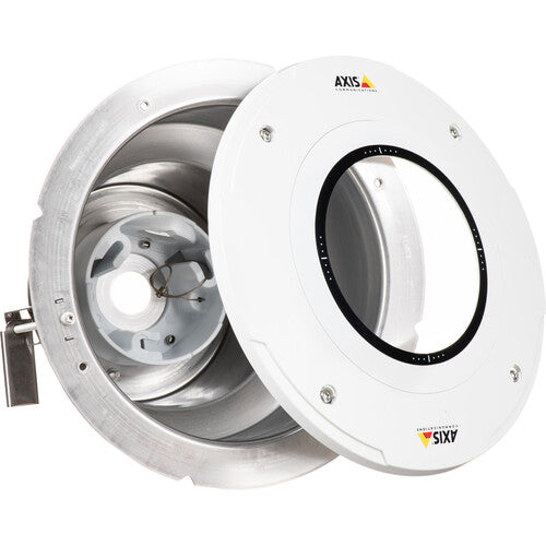 Axis Communications T94A03L Recessed Mount for Indoor Security Cameras - Perfect for Home, Office & Retail Surveillance Installation